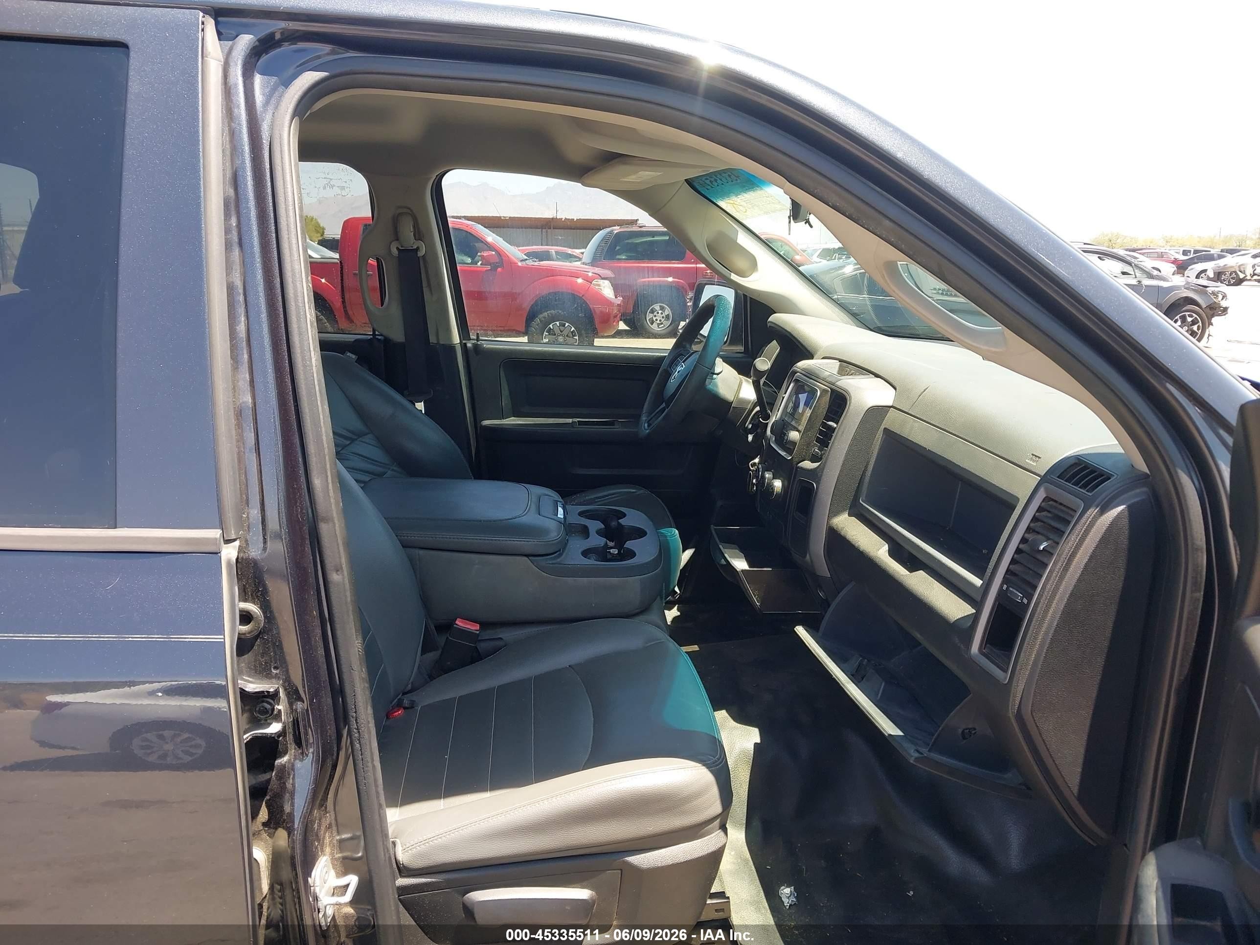 2014 Ram 1500 Tradesman Blue vin: 1C6RR6FT4ES326663