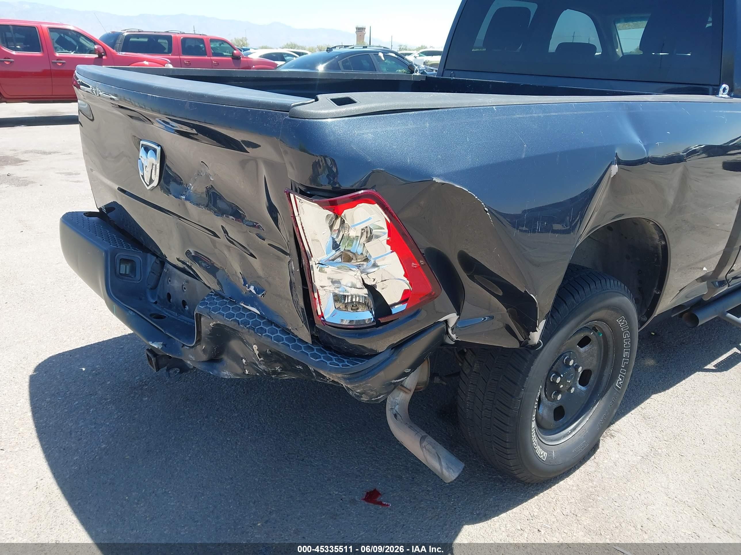 2014 Ram 1500 Tradesman Blue vin: 1C6RR6FT4ES326663