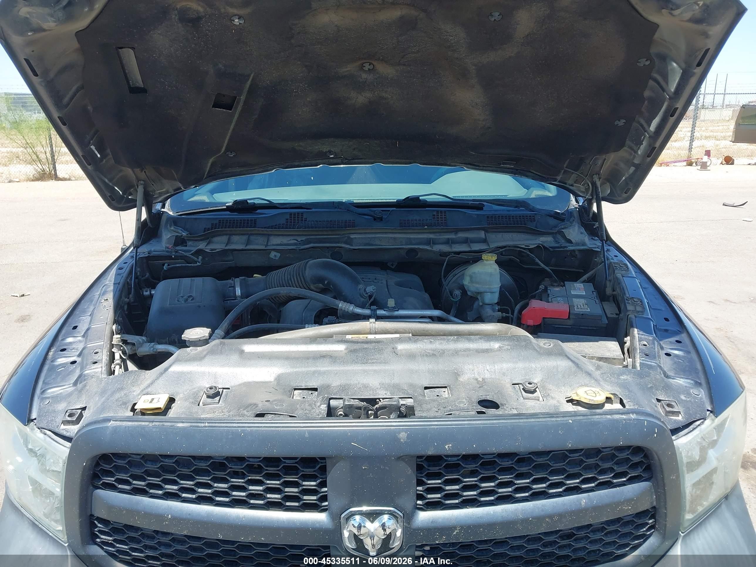 2014 Ram 1500 Tradesman Blue vin: 1C6RR6FT4ES326663