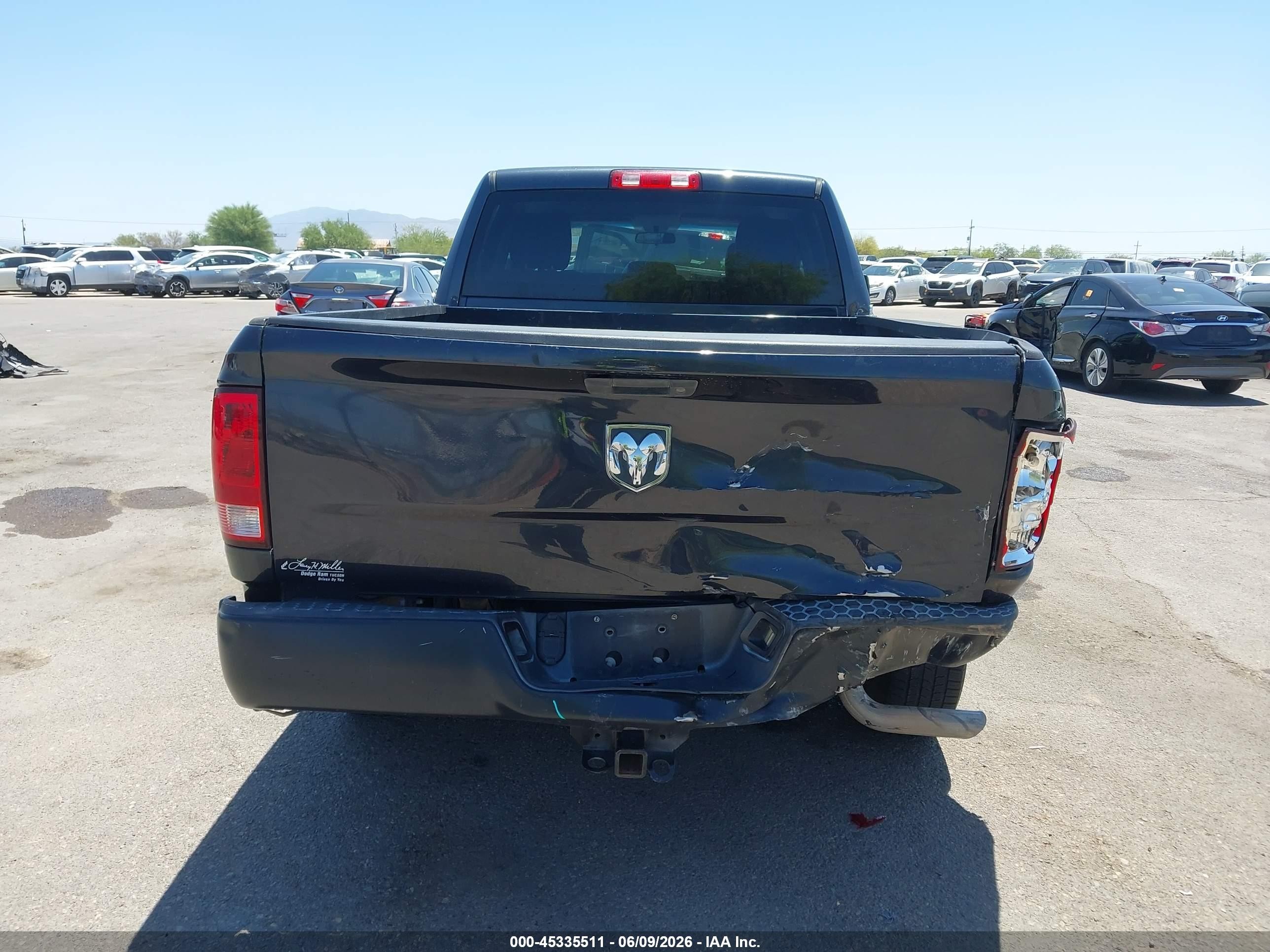 2014 Ram 1500 Tradesman Blue vin: 1C6RR6FT4ES326663