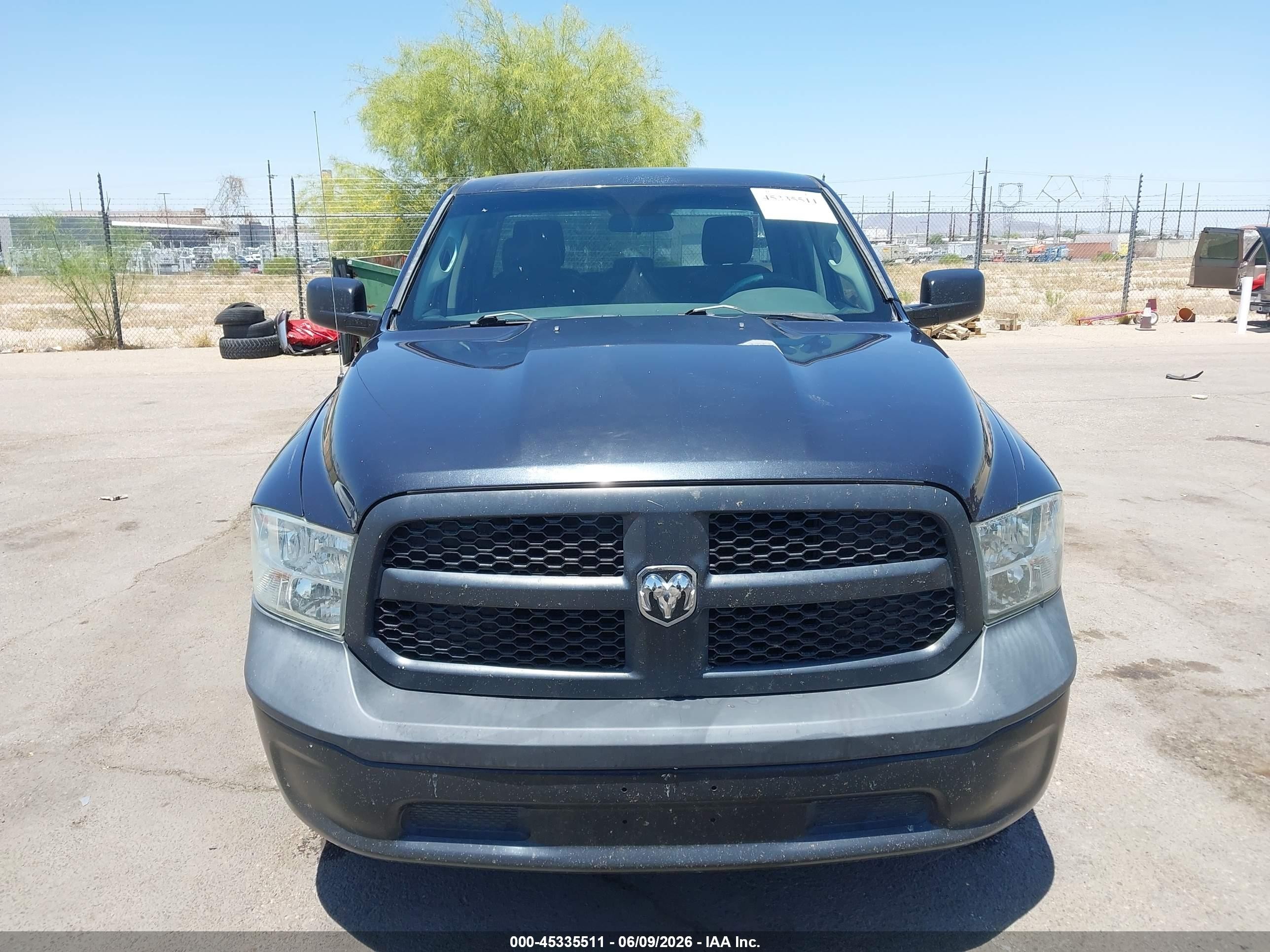 2014 Ram 1500 Tradesman Blue vin: 1C6RR6FT4ES326663