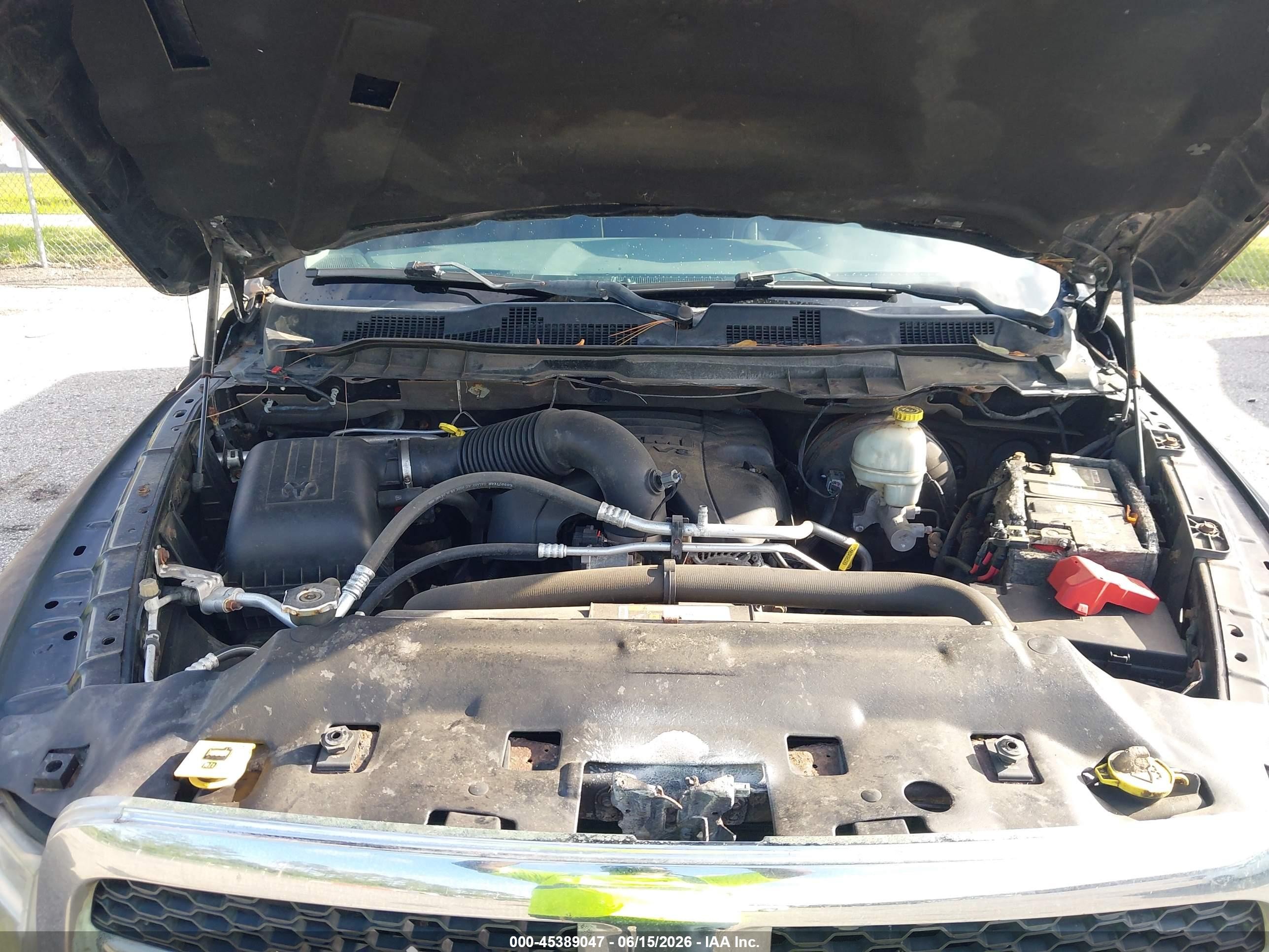 2014 Ram 1500 Tradesman Black vin: 1C6RR6FT4ES384238