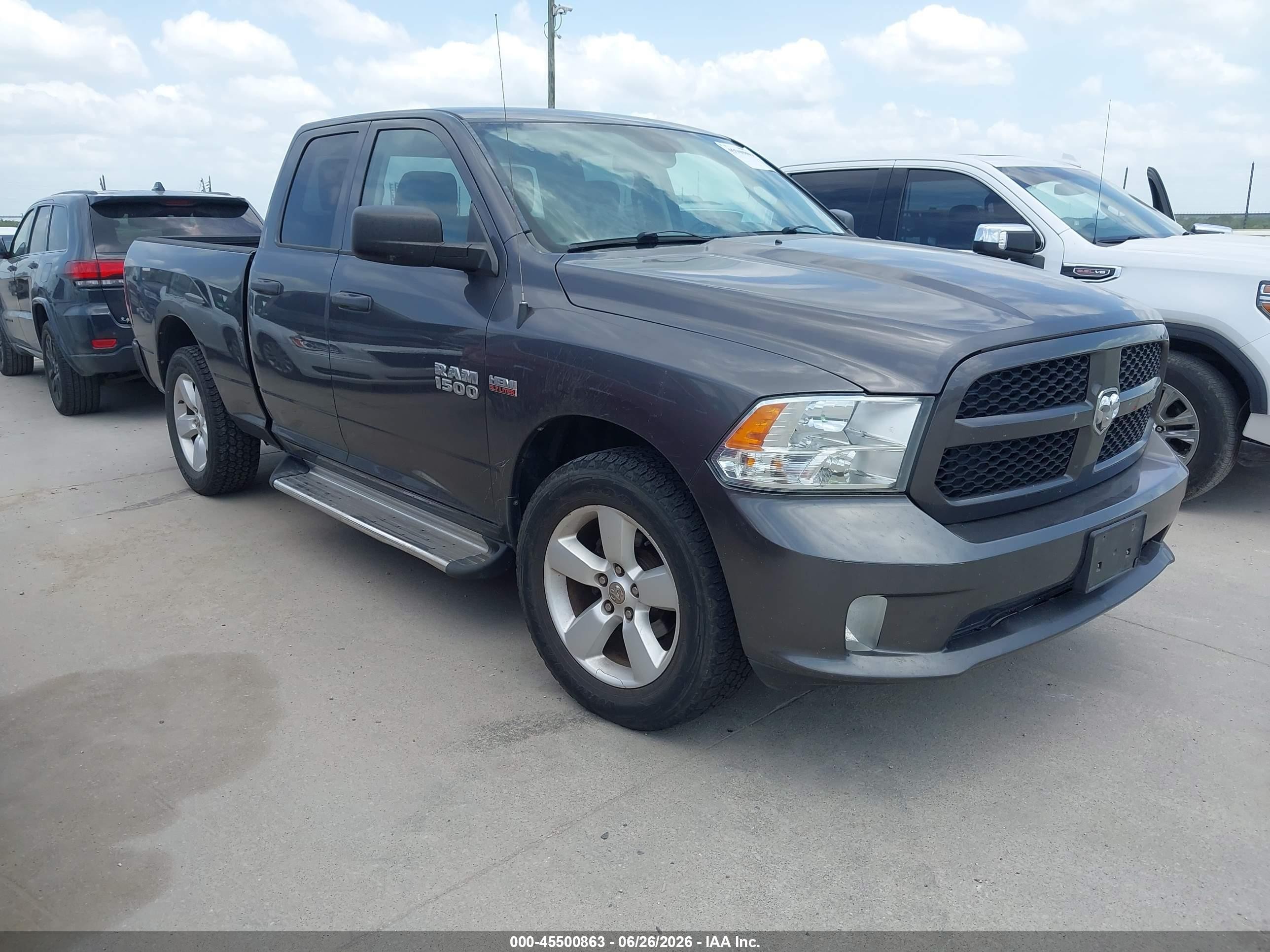 2015 Ram 1500 Express Gray vin: 1C6RR6FT4FS714705