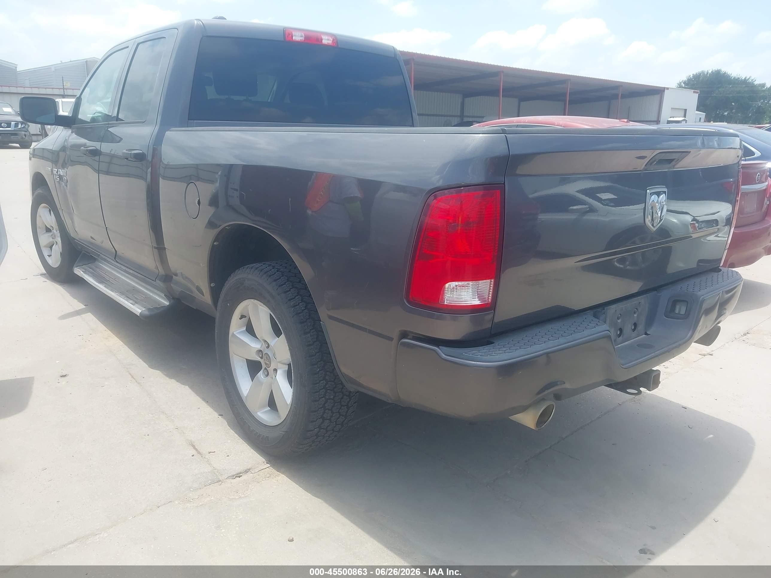 2015 Ram 1500 Express Серый vin: 1C6RR6FT4FS714705