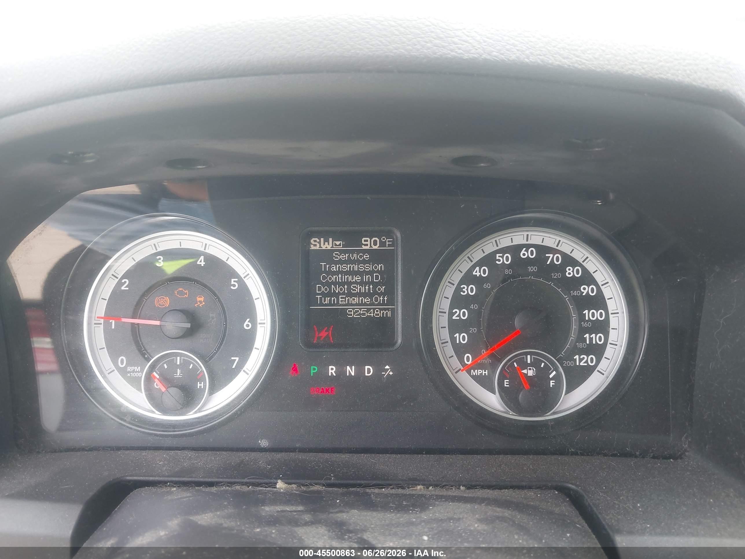 2015 Ram 1500 Express Серый vin: 1C6RR6FT4FS714705