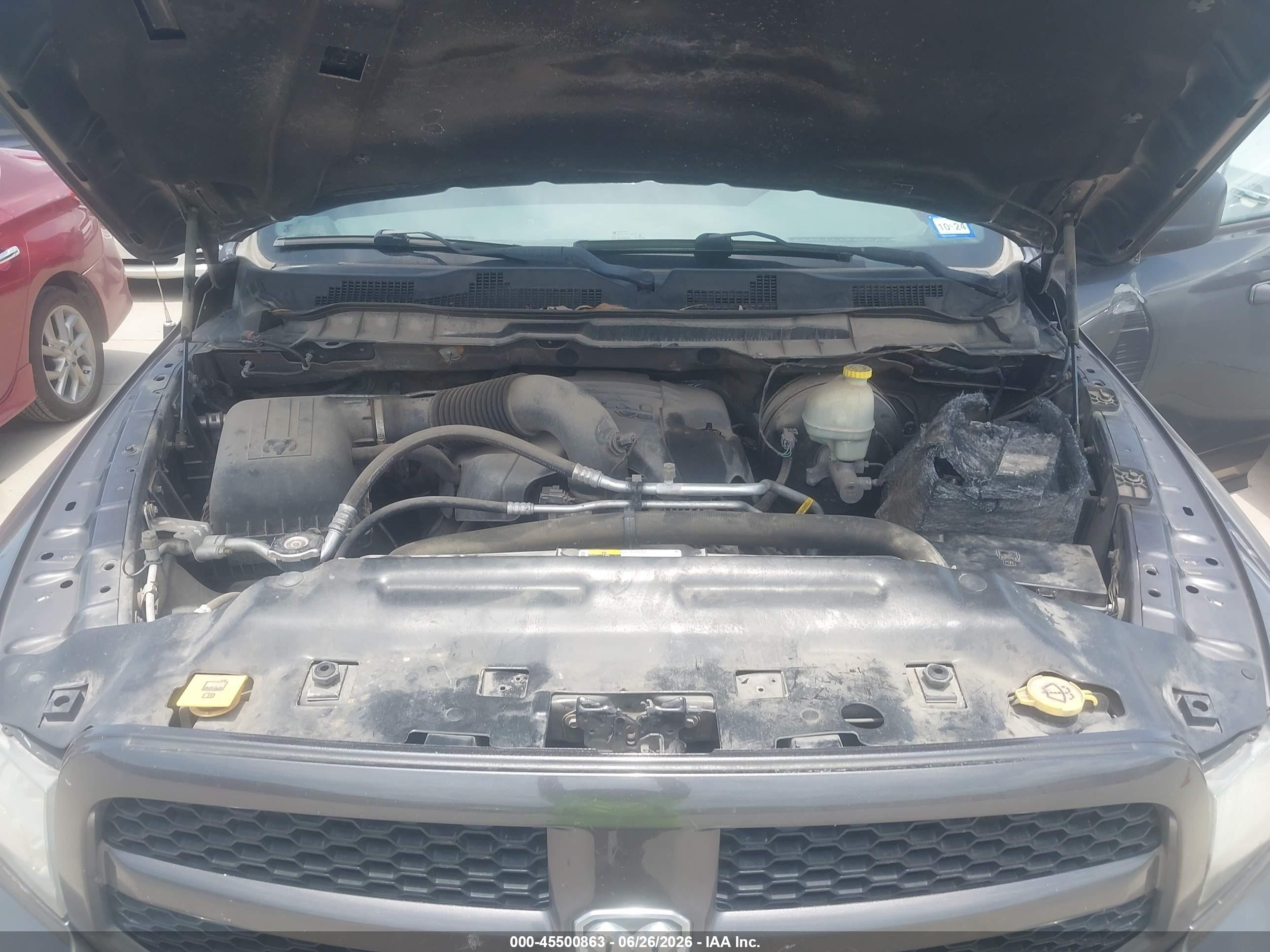 2015 Ram 1500 Express Серый vin: 1C6RR6FT4FS714705