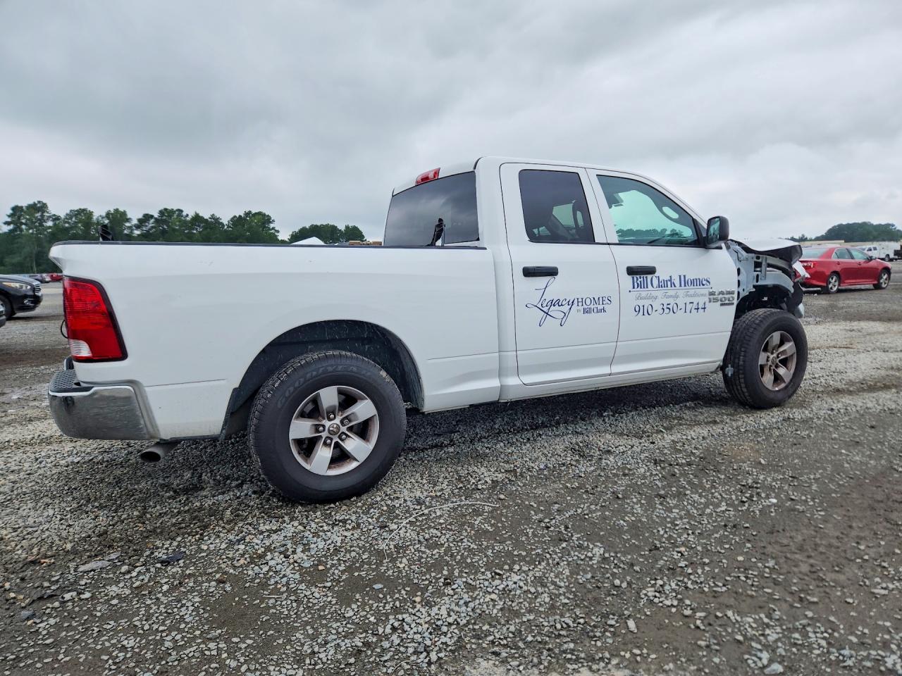 2021 Ram 1500 Classic Tradesman White vin: 1C6RR6FT4MS572305