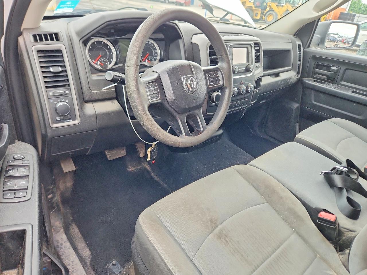2021 Ram 1500 Classic Tradesman White vin: 1C6RR6FT4MS572305