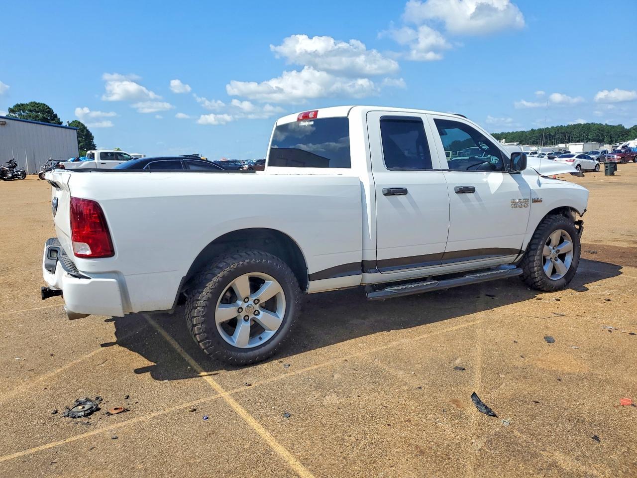 2013 Ram 1500 St White vin: 1C6RR6FT5DS518494
