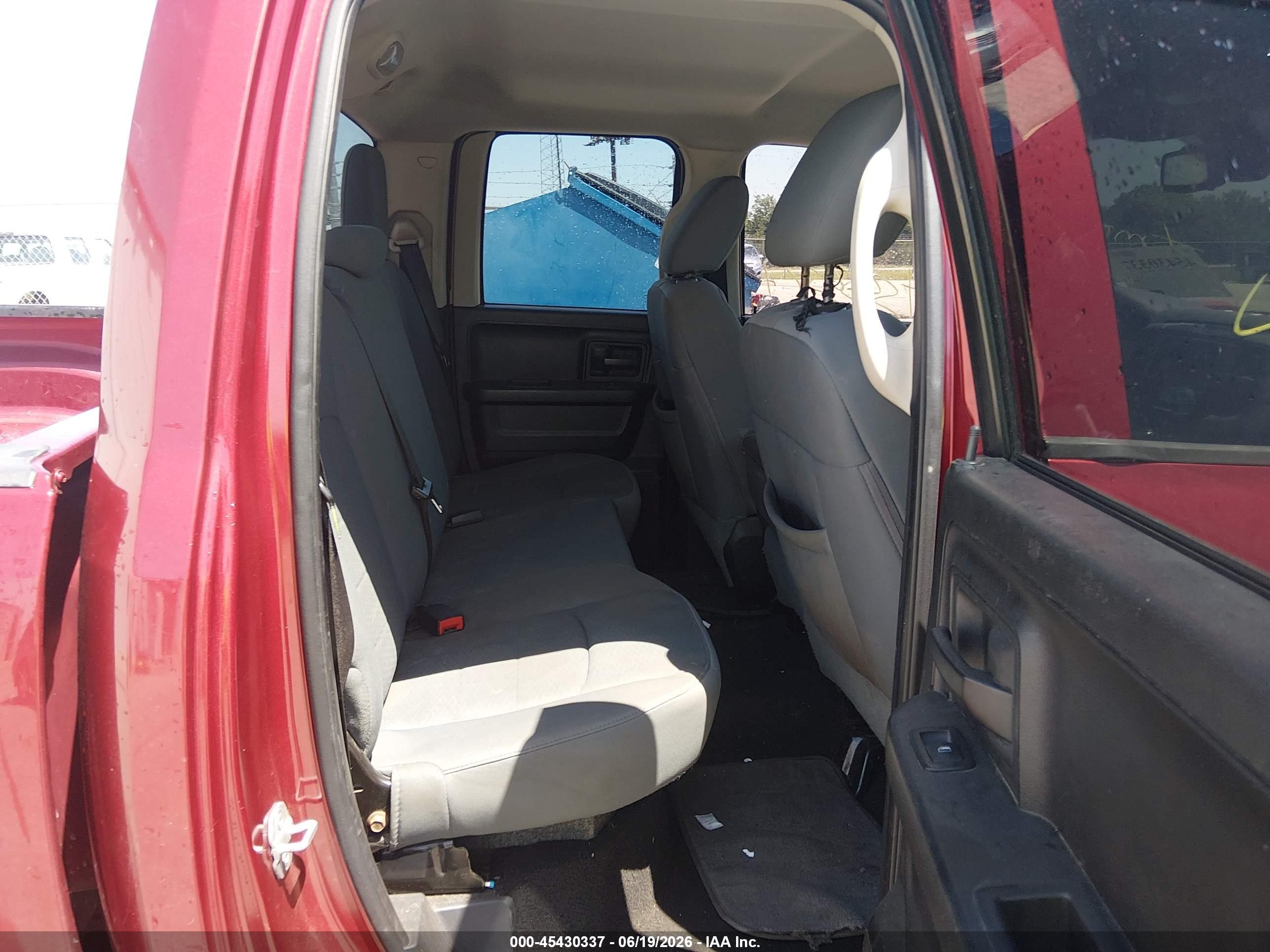 2013 Ram 1500 Express Red vin: 1C6RR6FT5DS679766