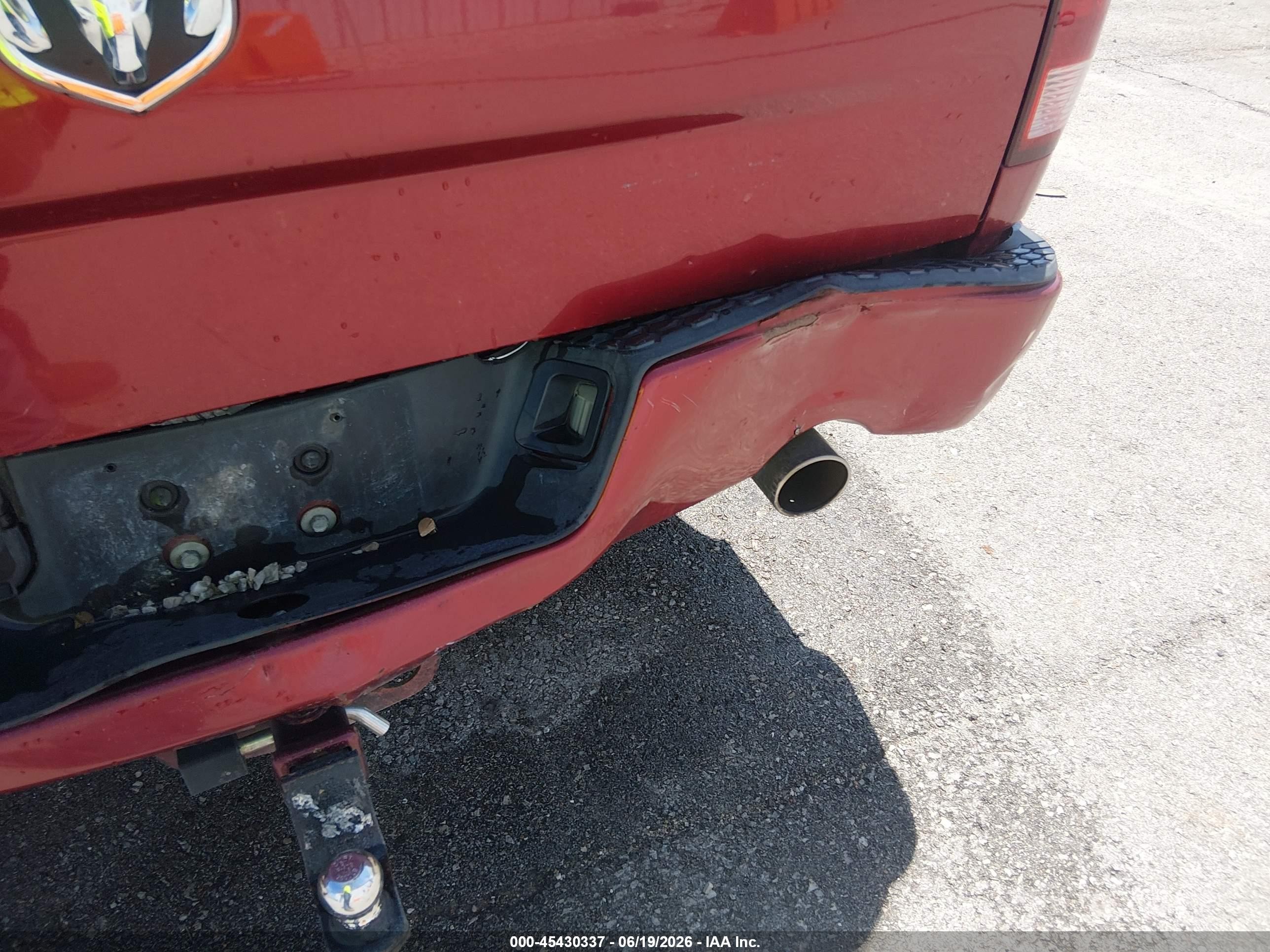 2013 Ram 1500 Express Red vin: 1C6RR6FT5DS679766