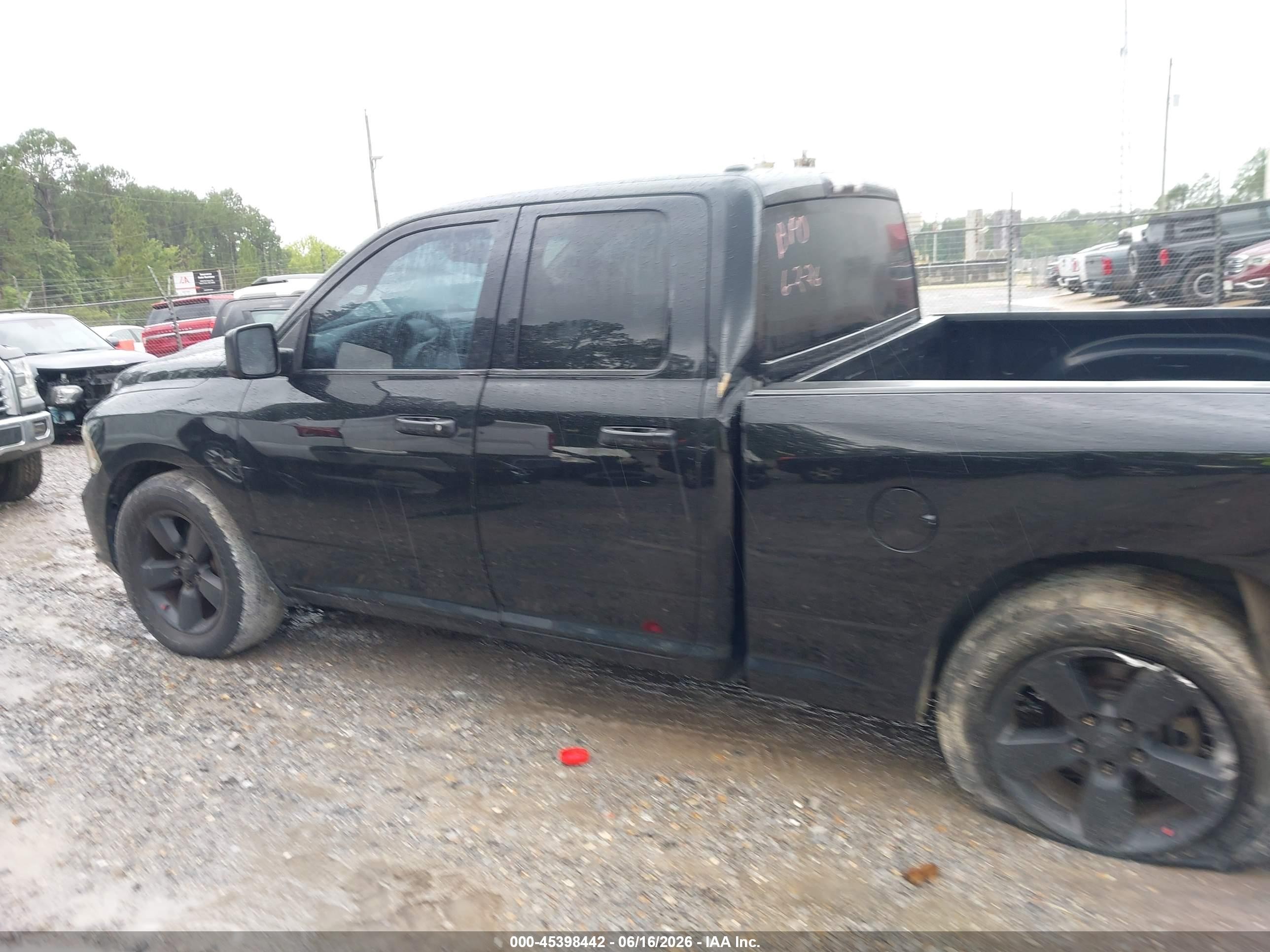 2015 Ram 1500 Express Black vin: 1C6RR6FT5FS517686