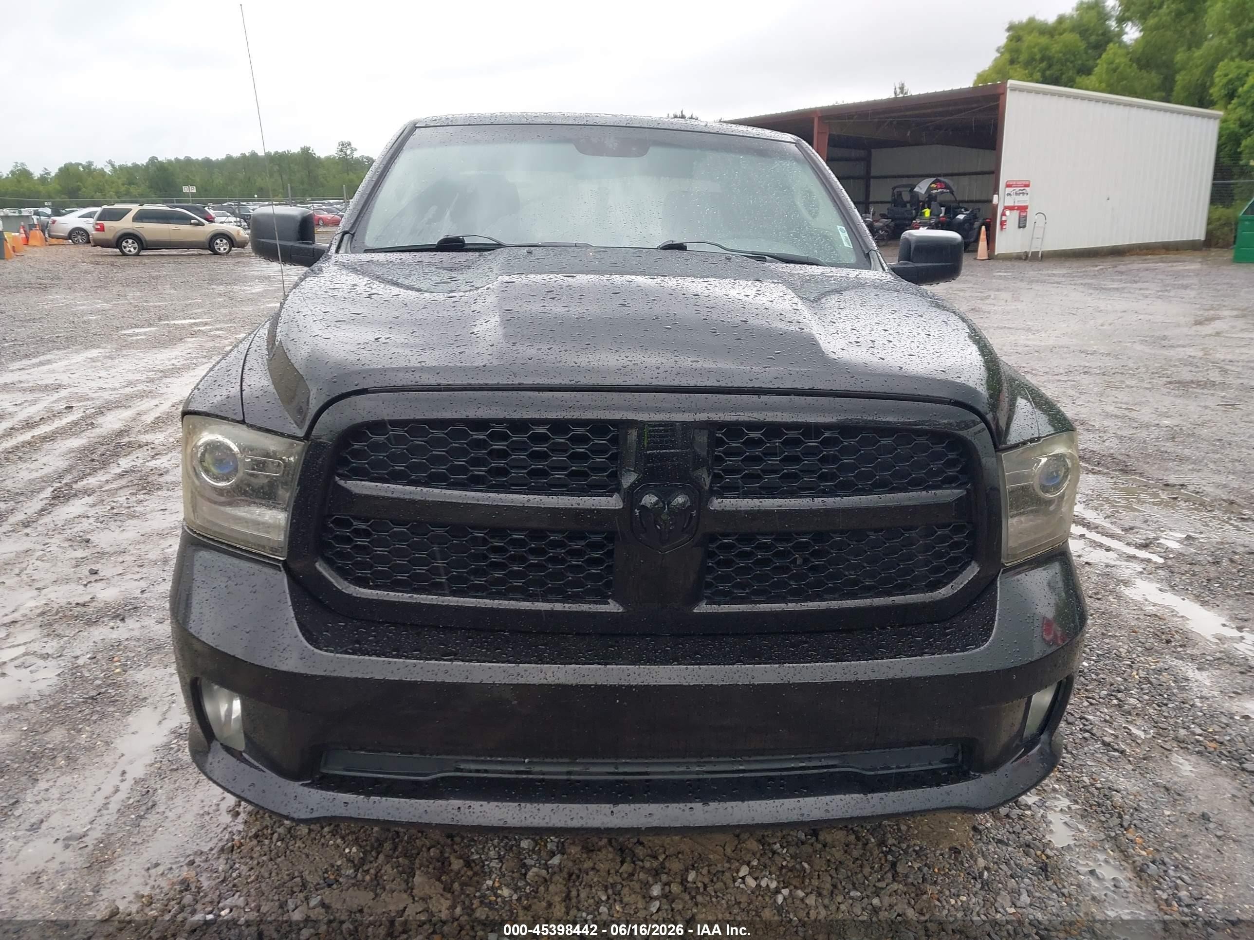 2015 Ram 1500 Express Black vin: 1C6RR6FT5FS517686