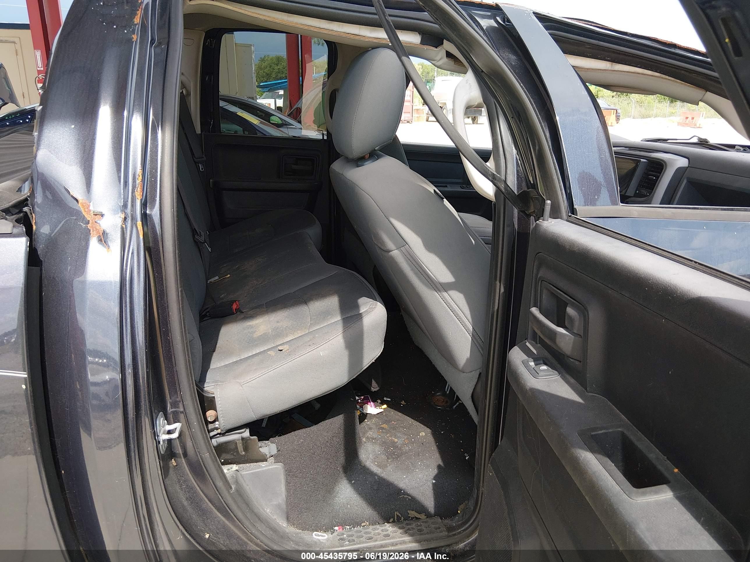 2015 Ram 1500 Express Black vin: 1C6RR6FT5FS536254