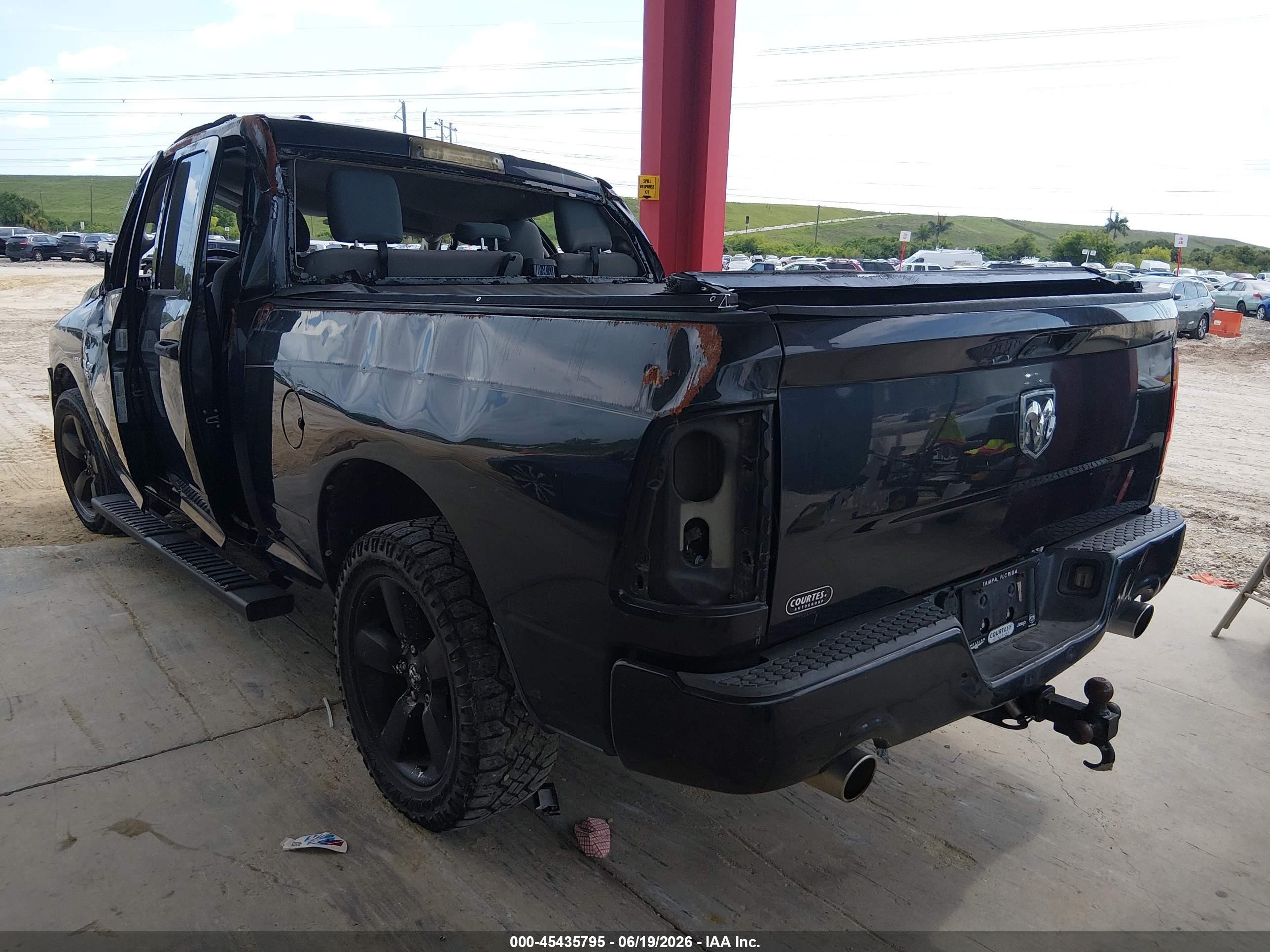 2015 Ram 1500 Express Black vin: 1C6RR6FT5FS536254