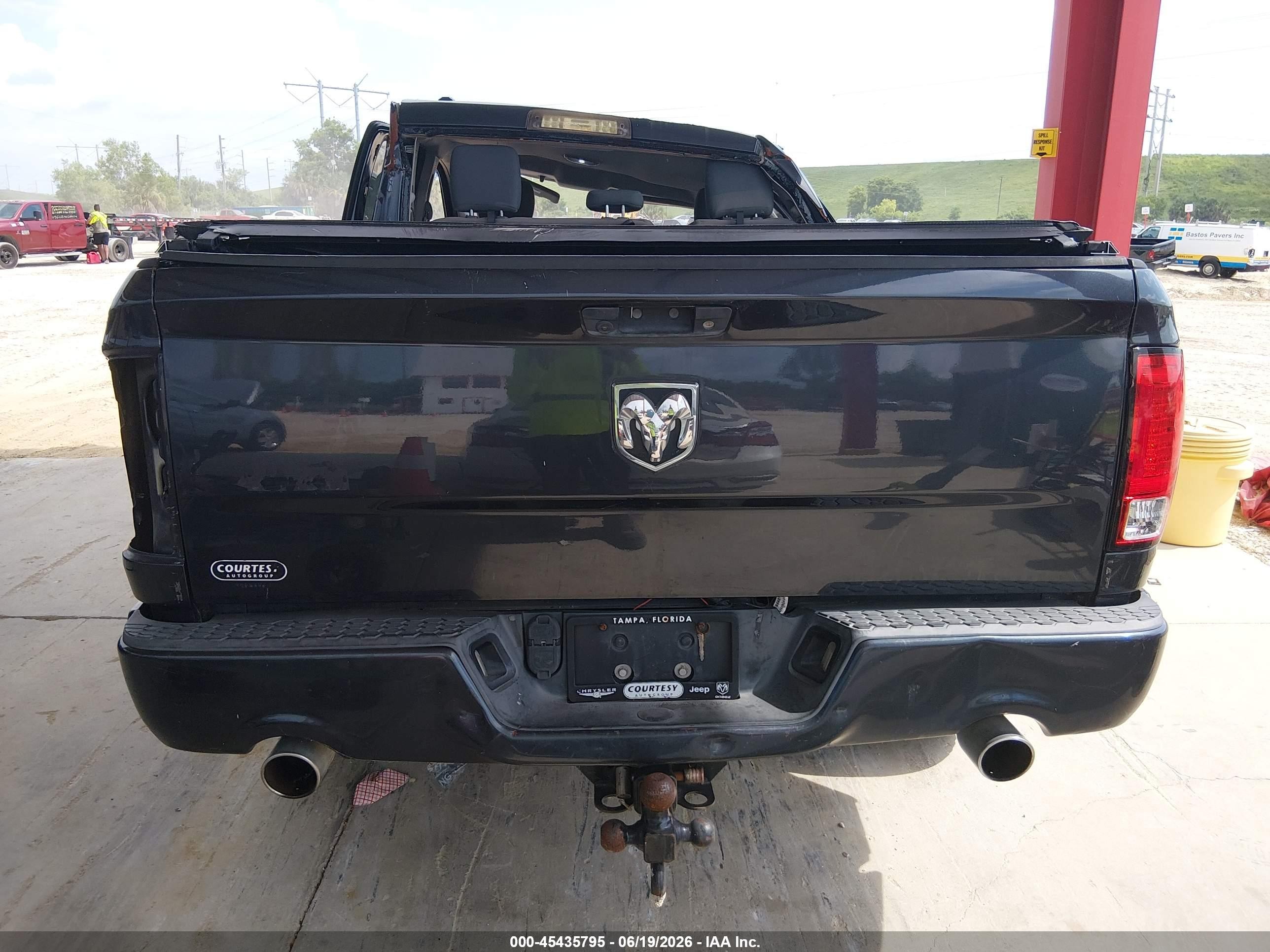 2015 Ram 1500 Express Black vin: 1C6RR6FT5FS536254