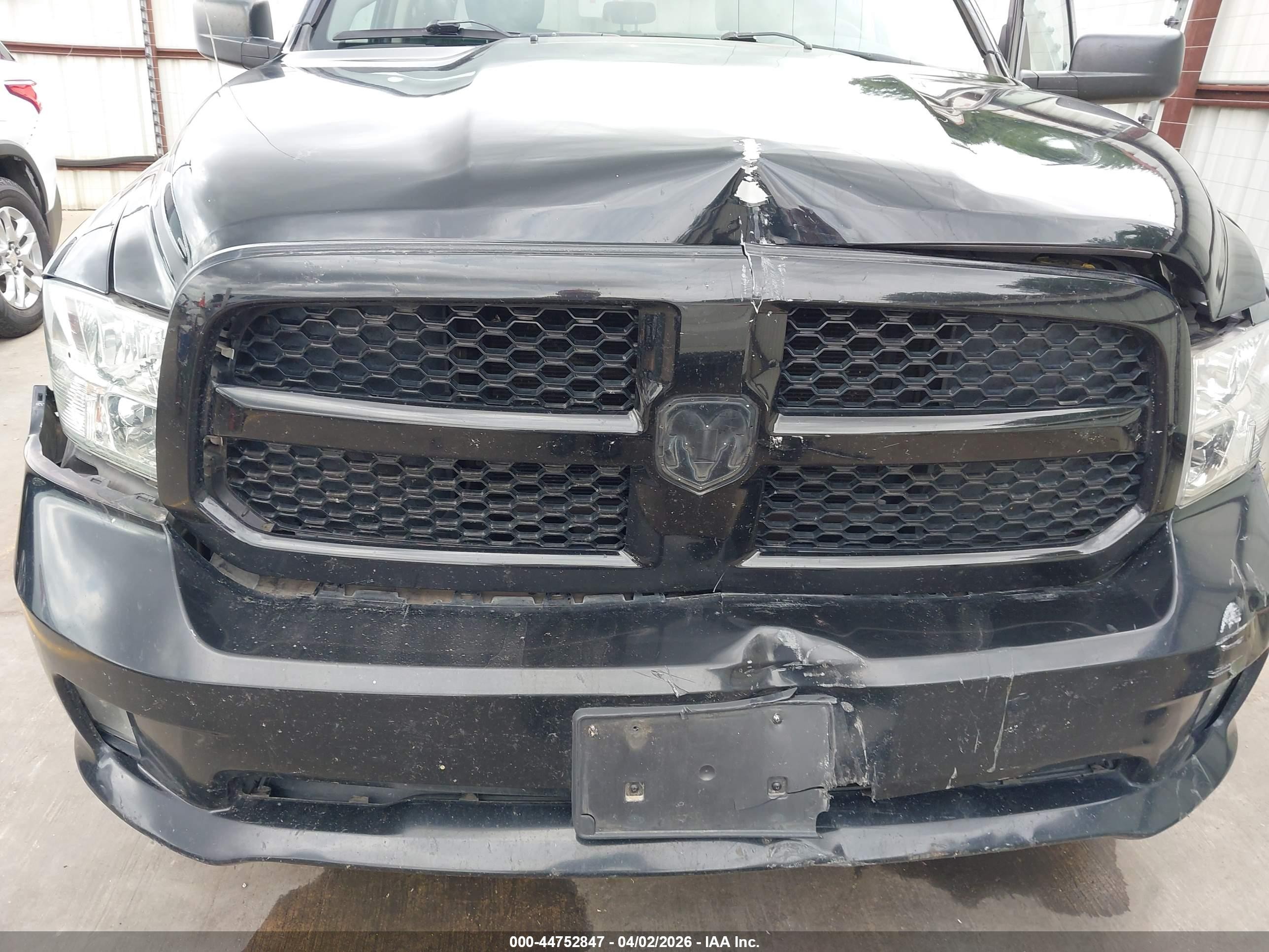 2013 Ram 1500 Express Black vin: 1C6RR6FT6DS606874