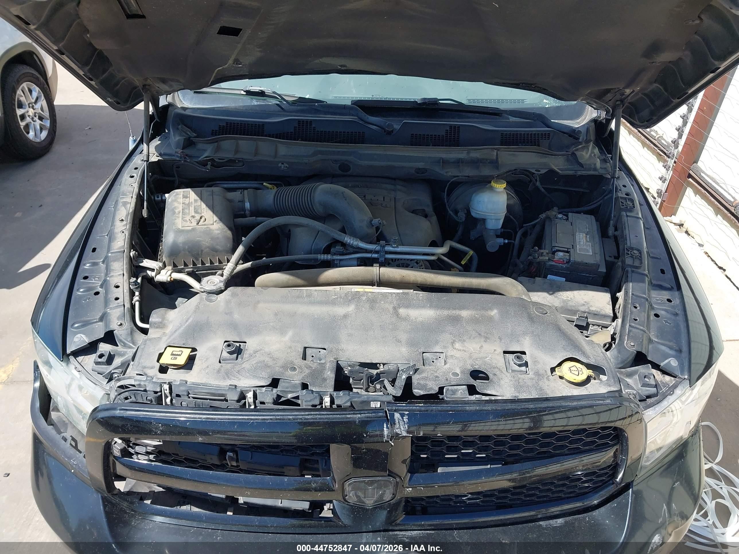 2013 Ram 1500 Express Black vin: 1C6RR6FT6DS606874