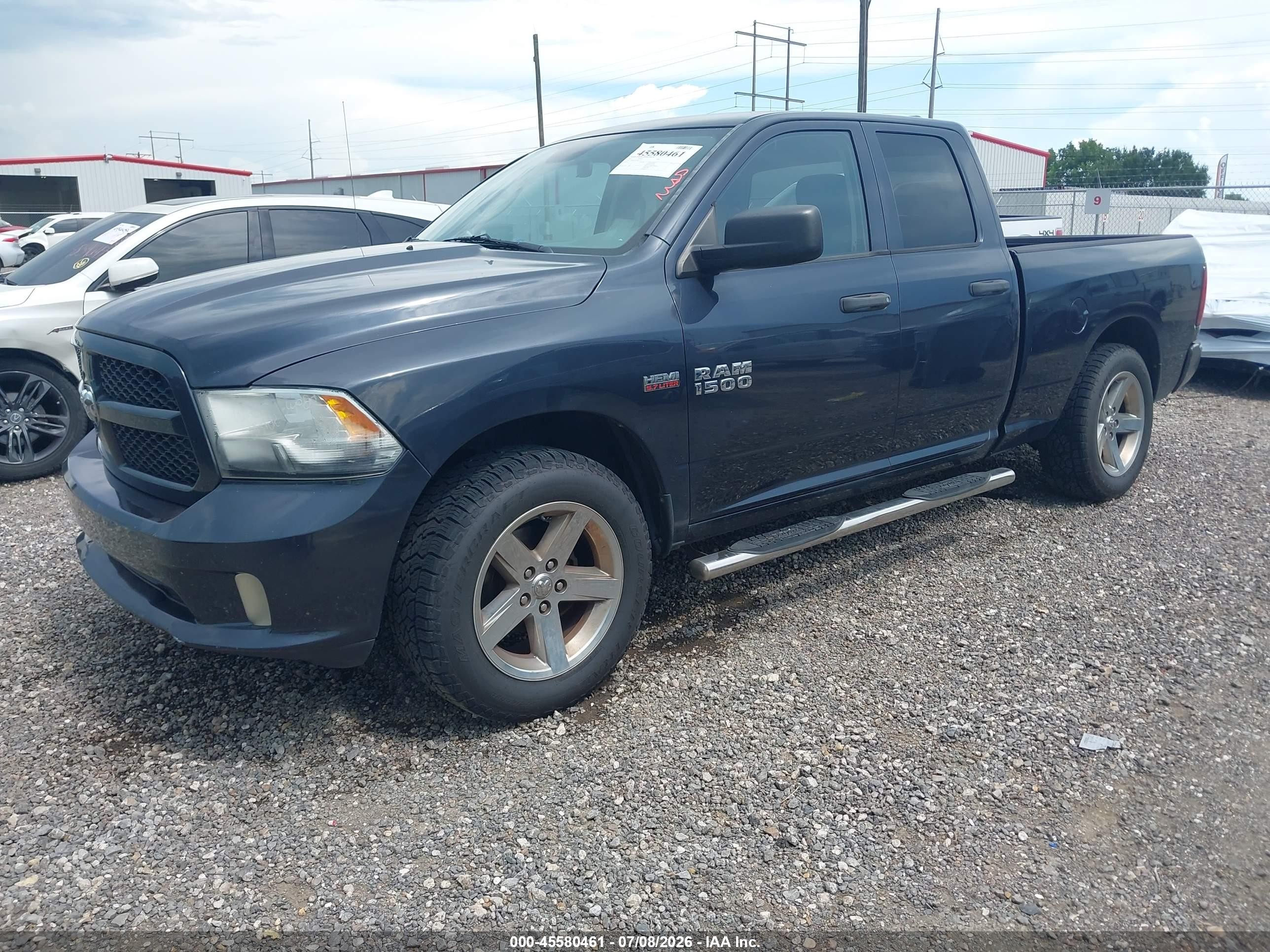 2013 Ram 1500 Express Blue vin: 1C6RR6FT6DS617521