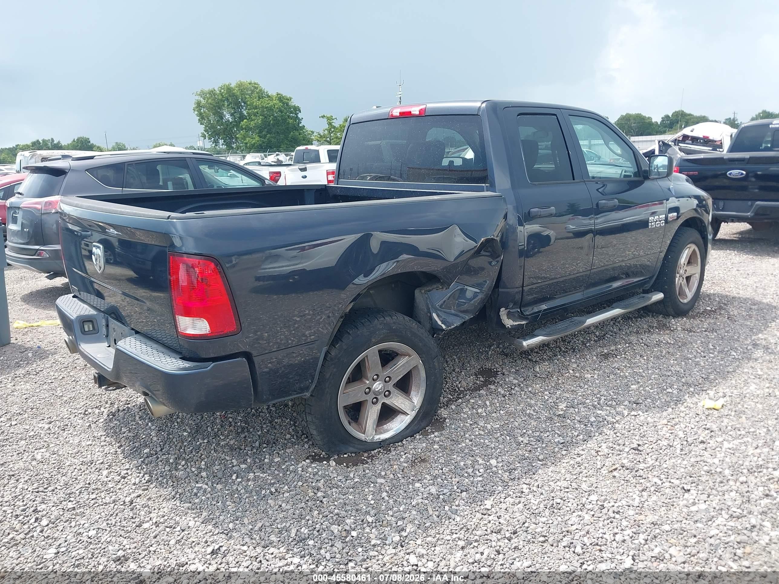2013 Ram 1500 Express Blue vin: 1C6RR6FT6DS617521