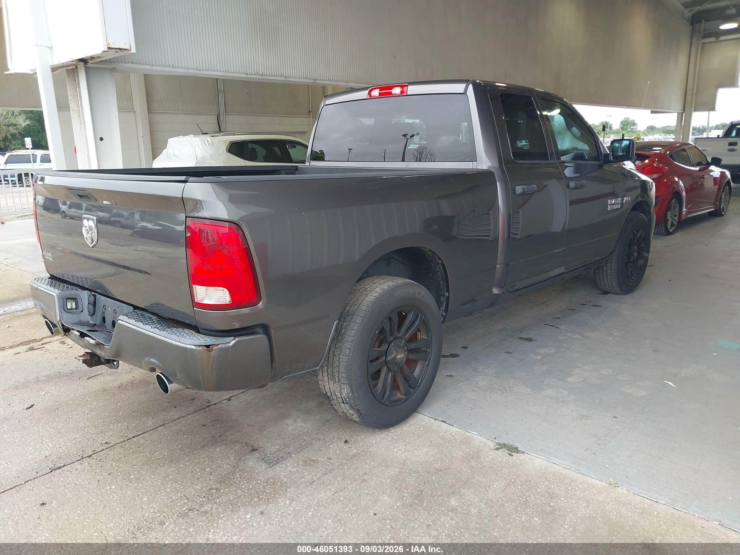 2014 Ram 1500 Express Серый vin: 1C6RR6FT6ES250055