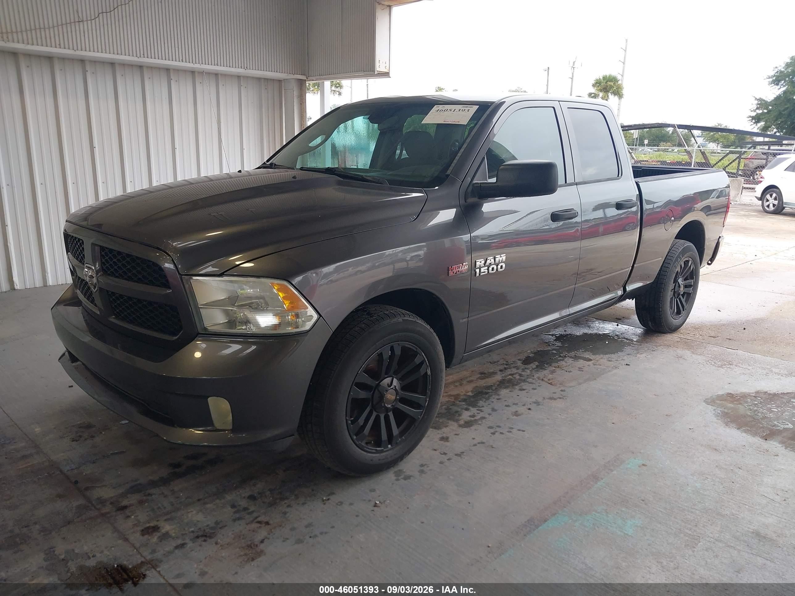 2014 Ram 1500 Express Серый vin: 1C6RR6FT6ES250055