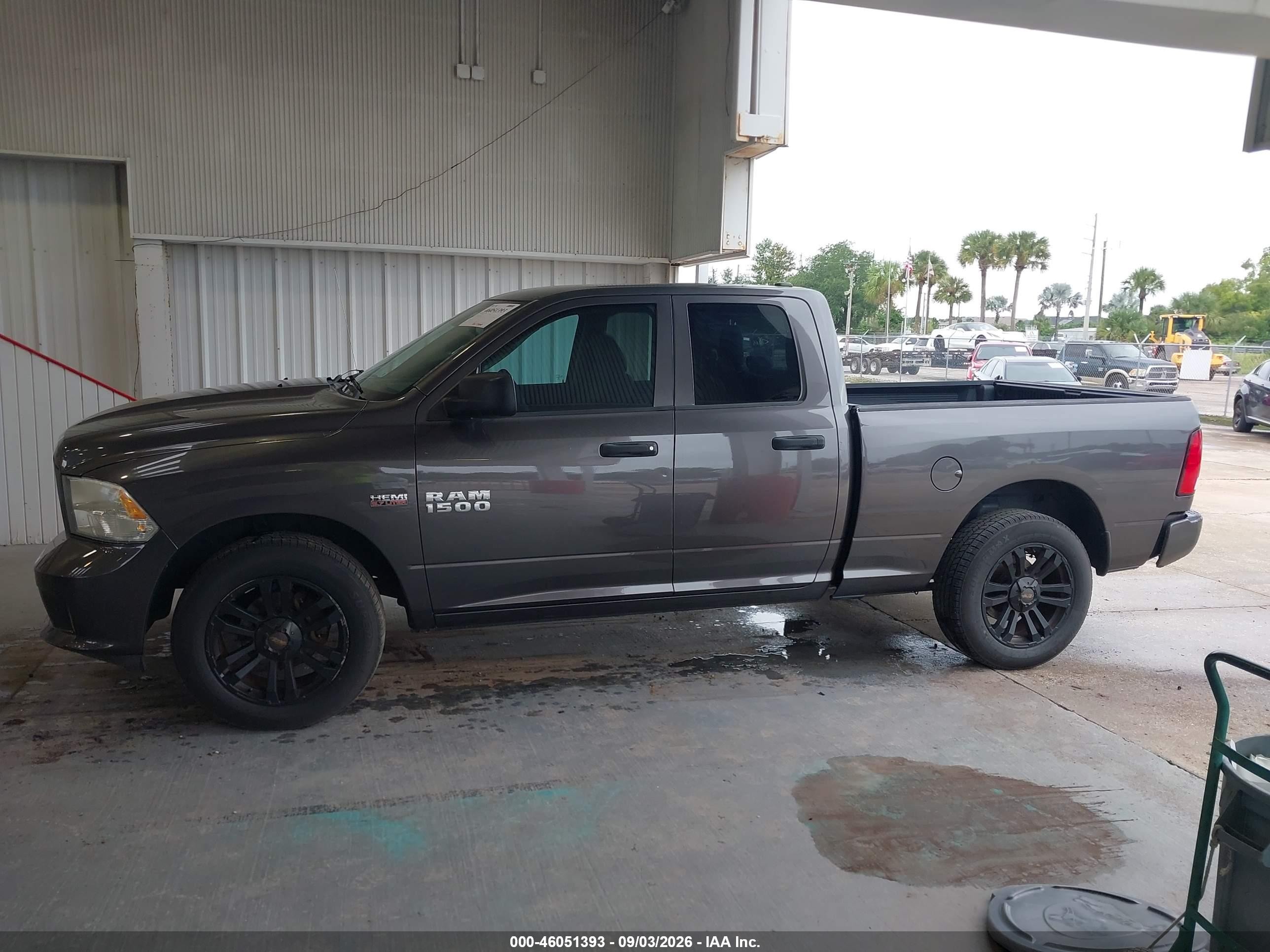 2014 Ram 1500 Express Серый vin: 1C6RR6FT6ES250055