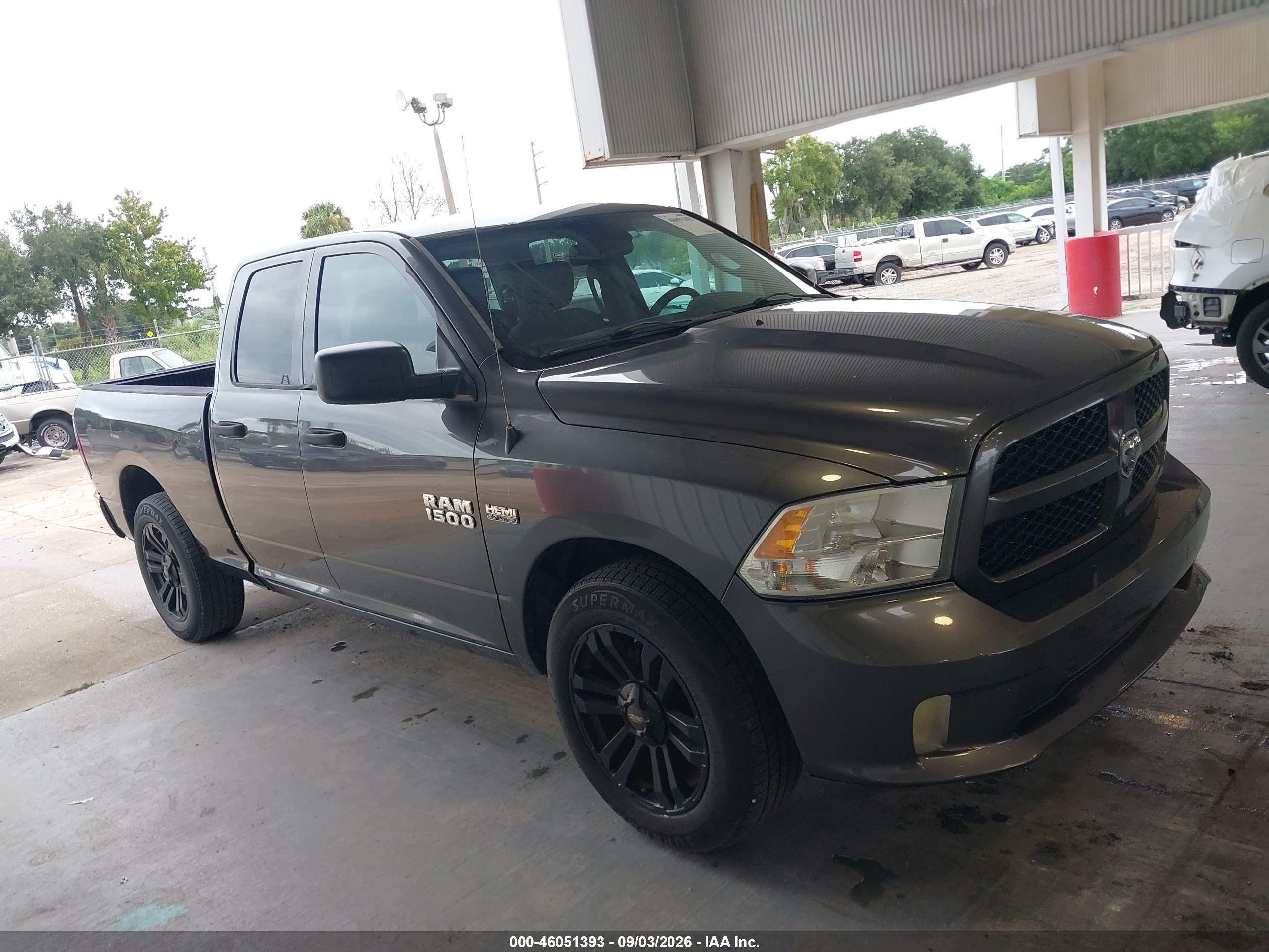 2014 Ram 1500 Express Серый vin: 1C6RR6FT6ES250055