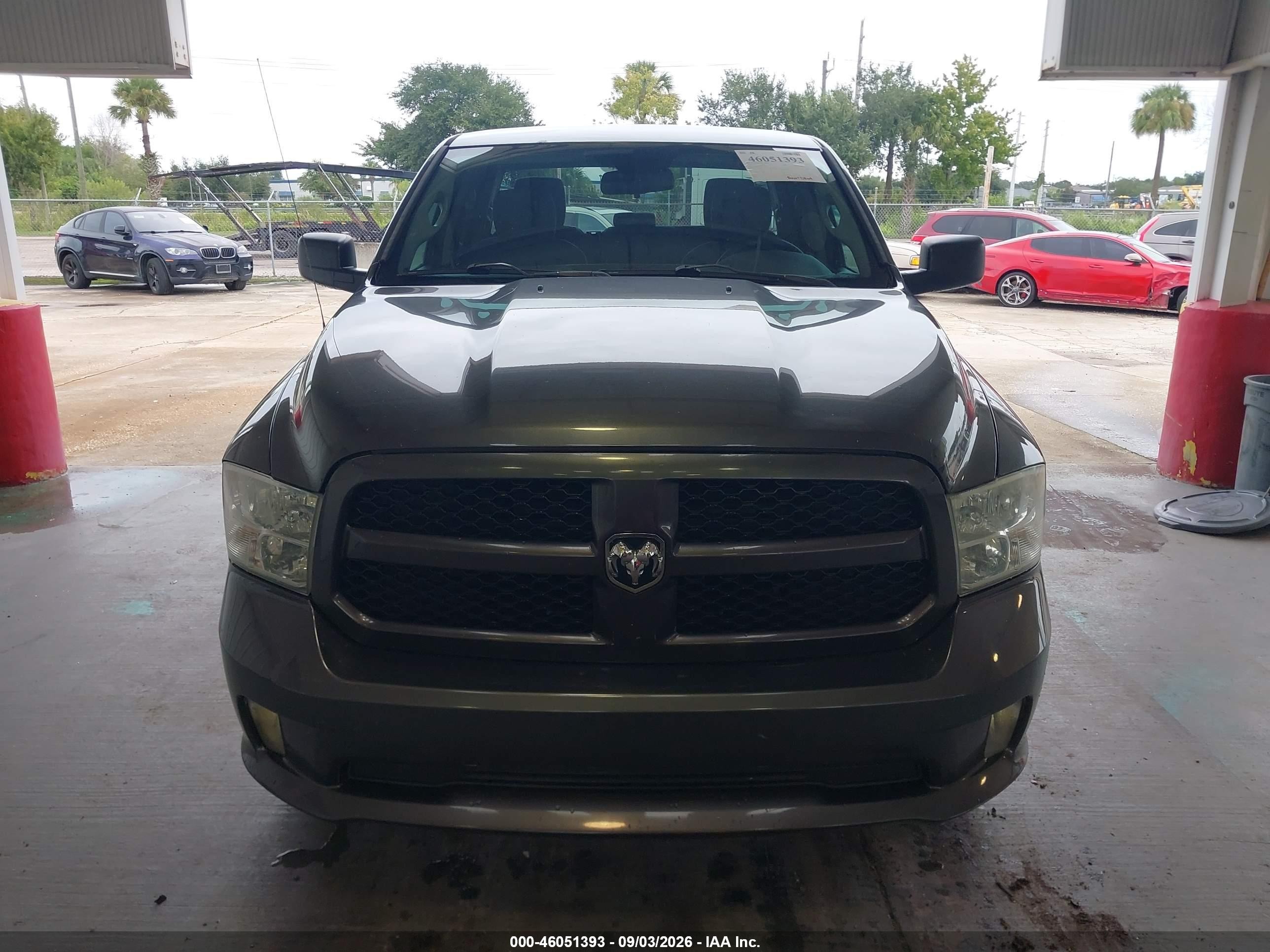 2014 Ram 1500 Express Серый vin: 1C6RR6FT6ES250055