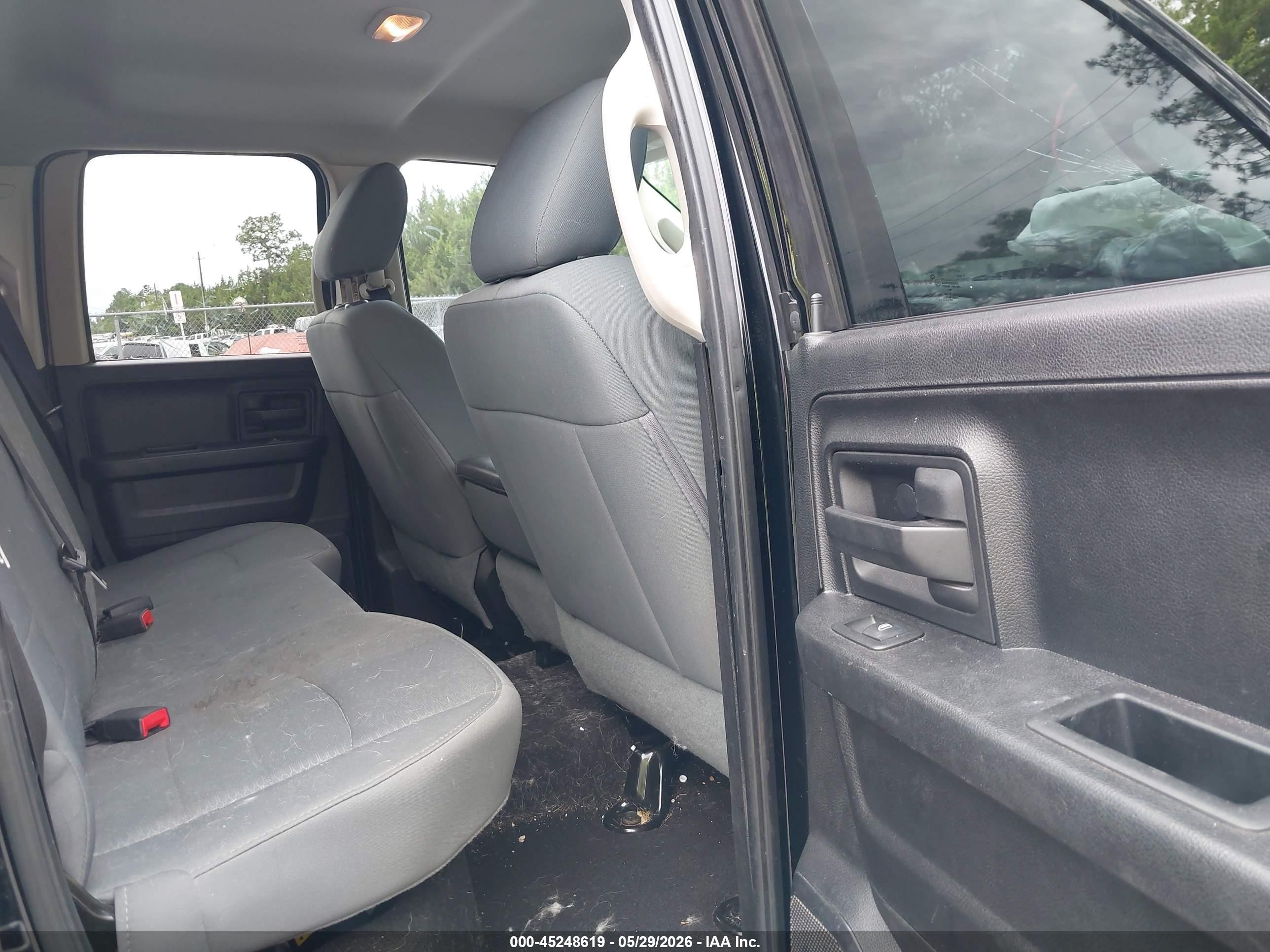 2014 Ram 1500 Tradesman Black vin: 1C6RR6FT6ES272105