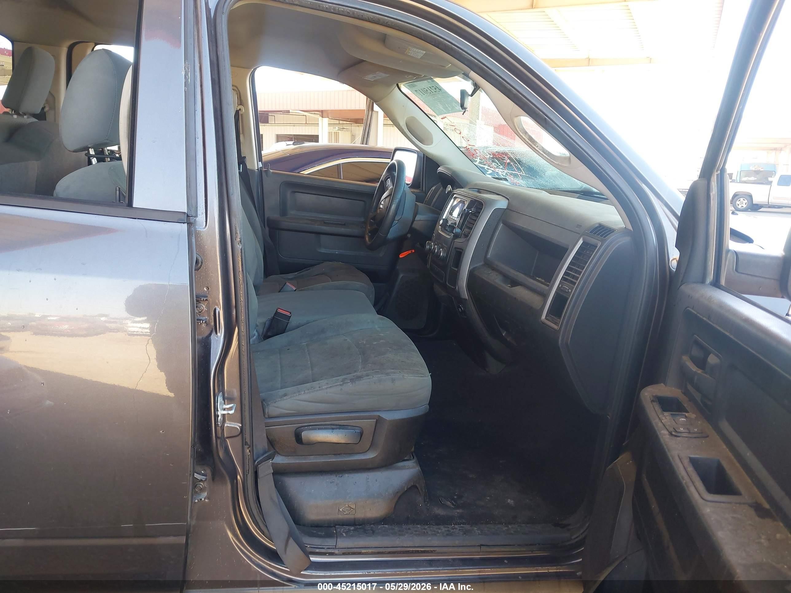 2014 Ram 1500 Express Silver vin: 1C6RR6FT6ES358580