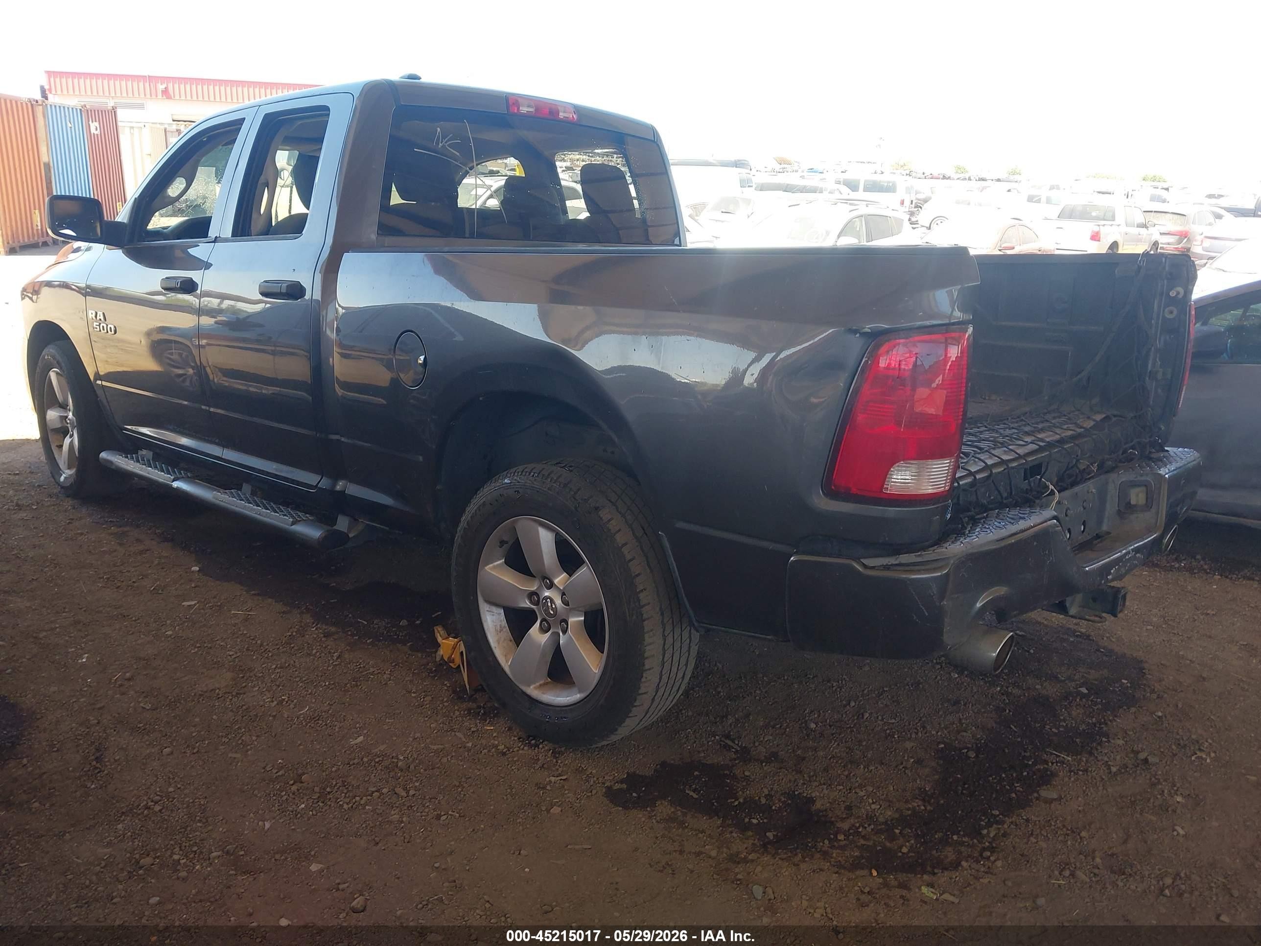 2014 Ram 1500 Express Silver vin: 1C6RR6FT6ES358580
