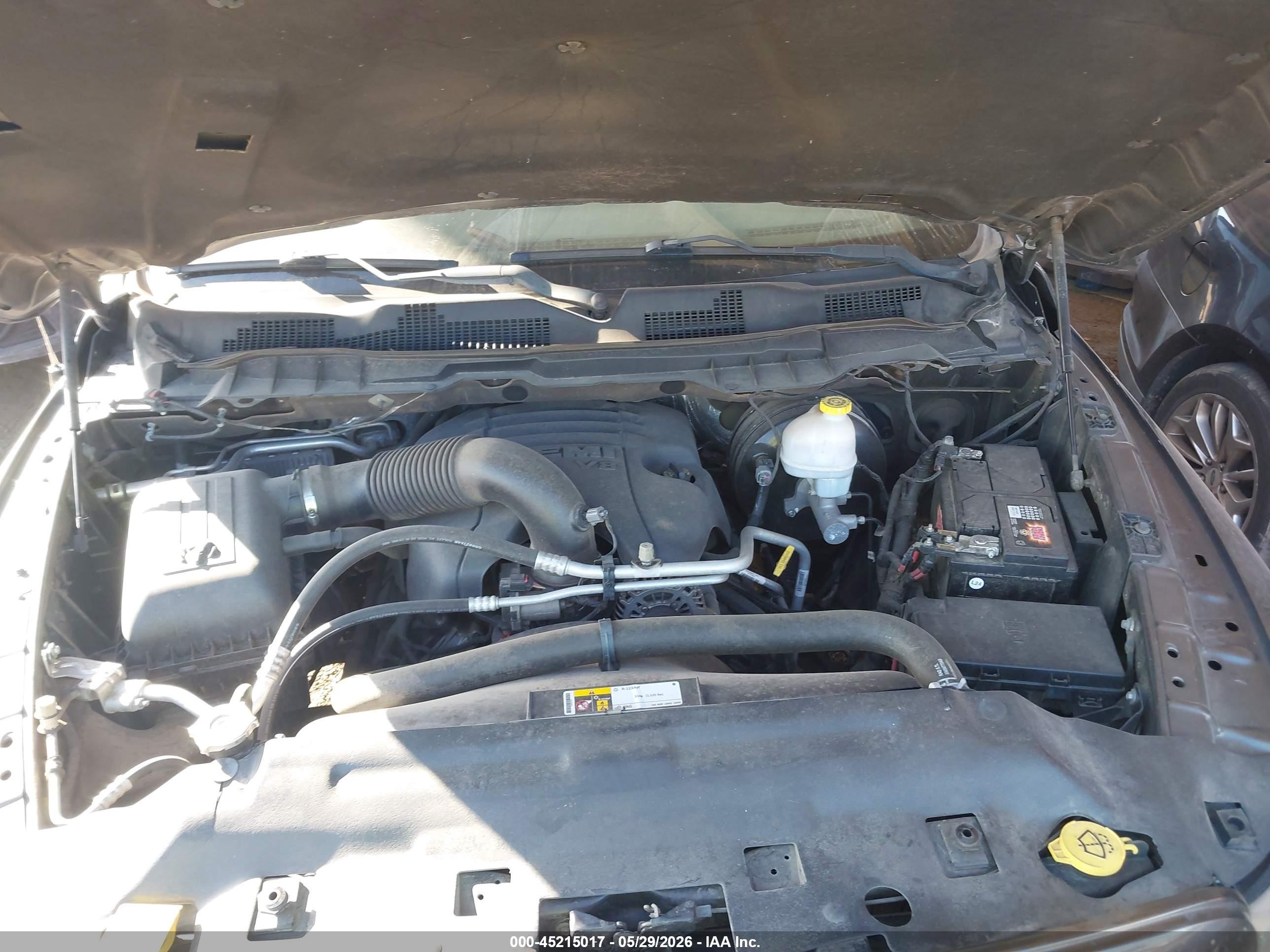 2014 Ram 1500 Express Silver vin: 1C6RR6FT6ES358580