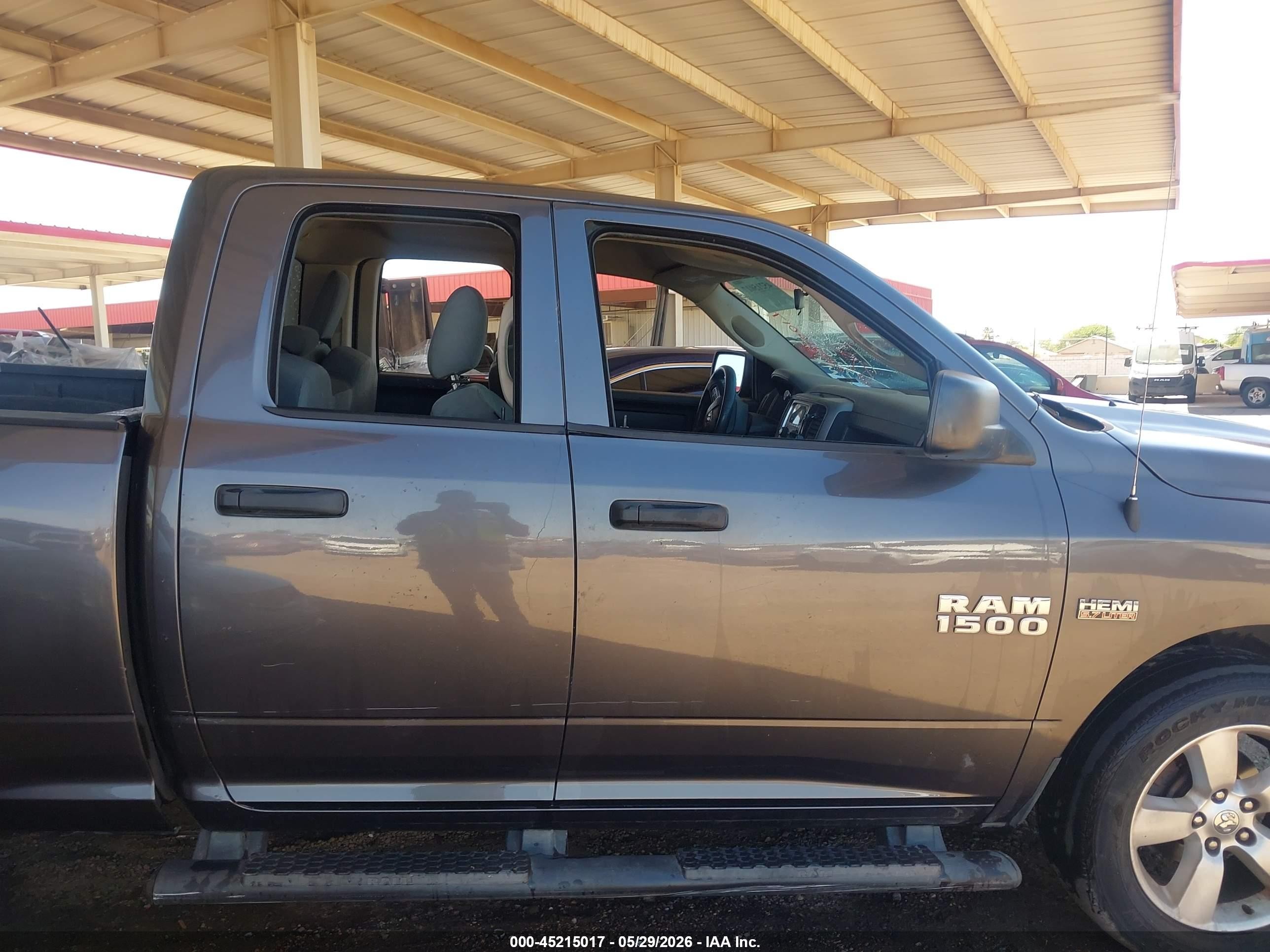 2014 Ram 1500 Express Silver vin: 1C6RR6FT6ES358580