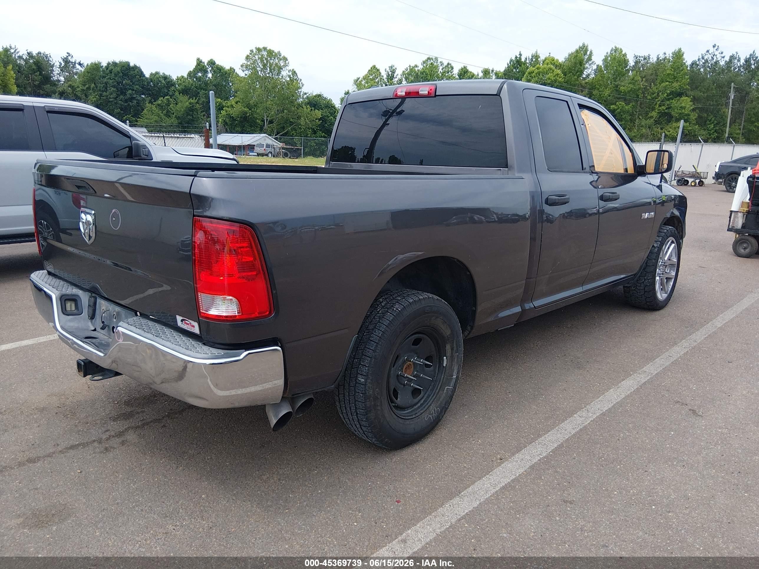 2014 Ram 1500 Tradesman Gray vin: 1C6RR6FT6ES391529