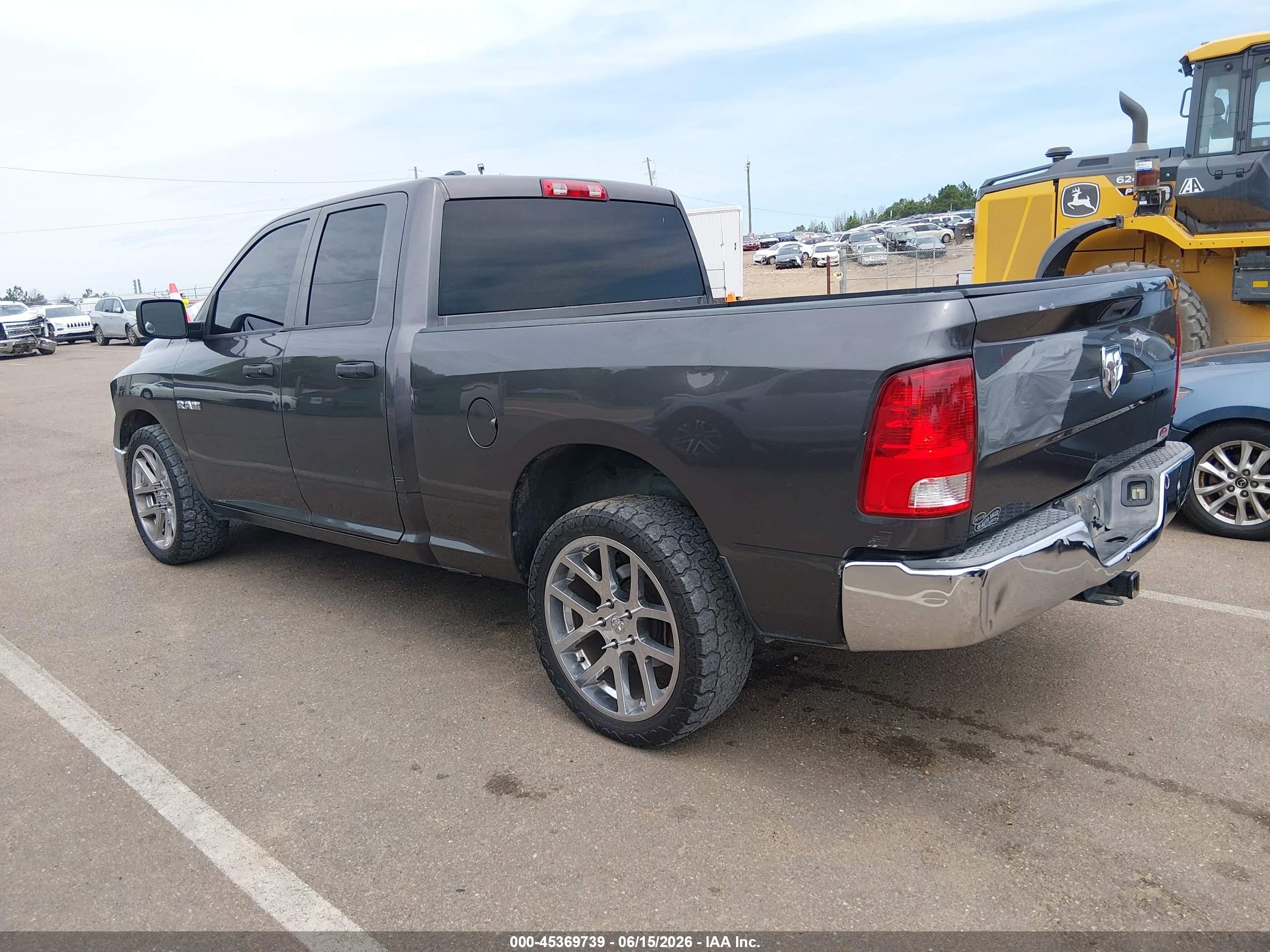 2014 Ram 1500 Tradesman Gray vin: 1C6RR6FT6ES391529