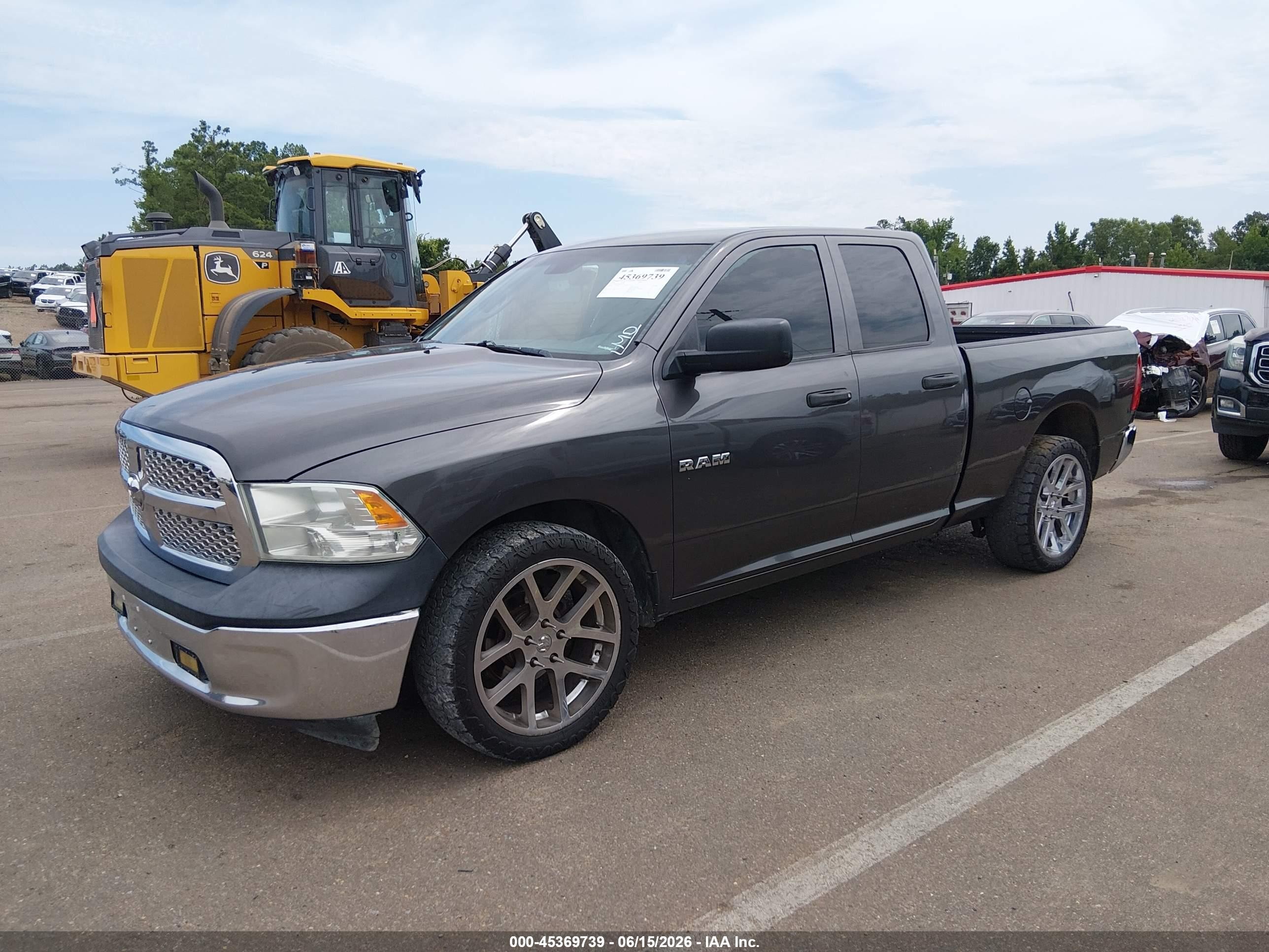 2014 Ram 1500 Tradesman Gray vin: 1C6RR6FT6ES391529