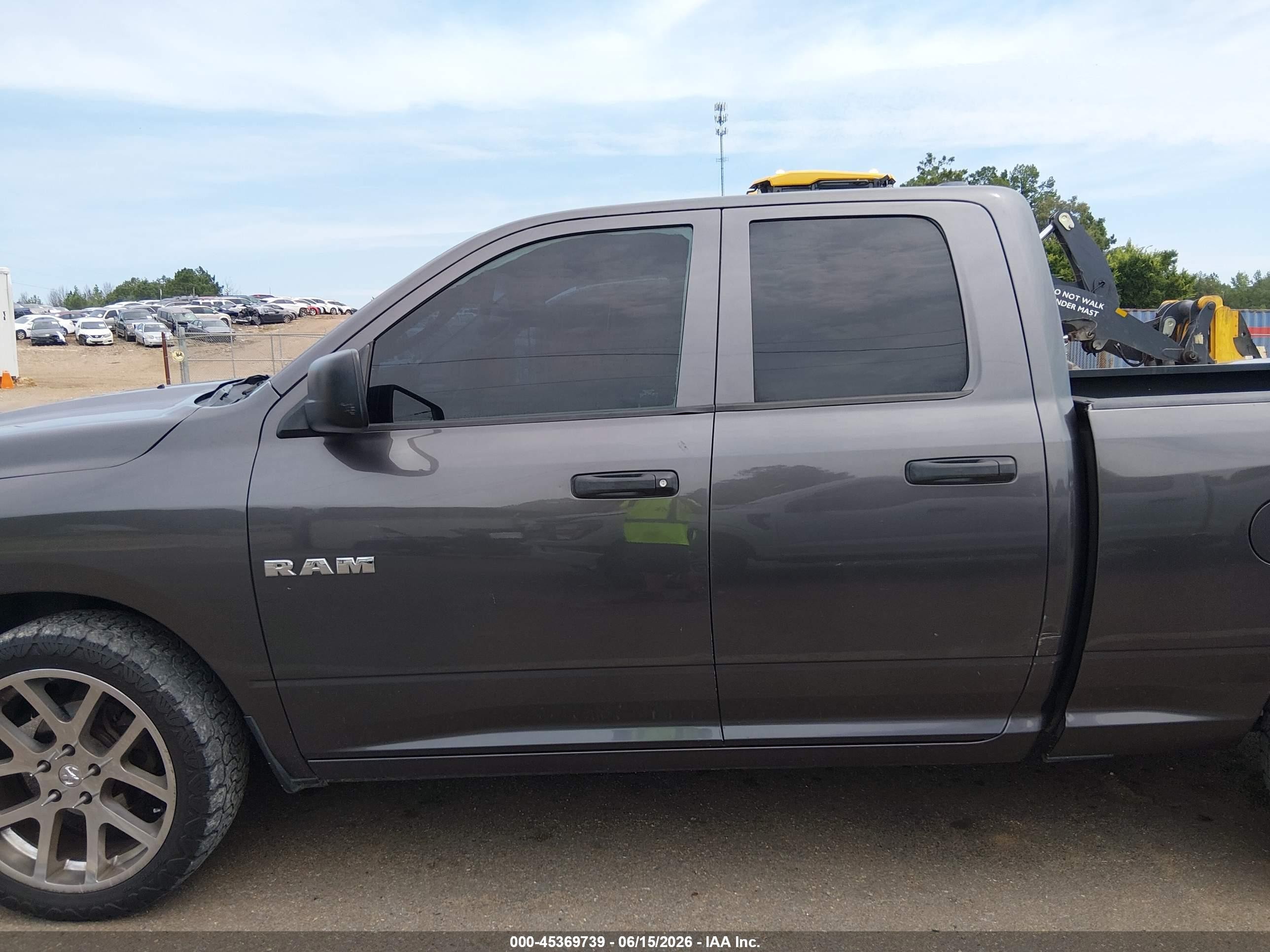 2014 Ram 1500 Tradesman Gray vin: 1C6RR6FT6ES391529