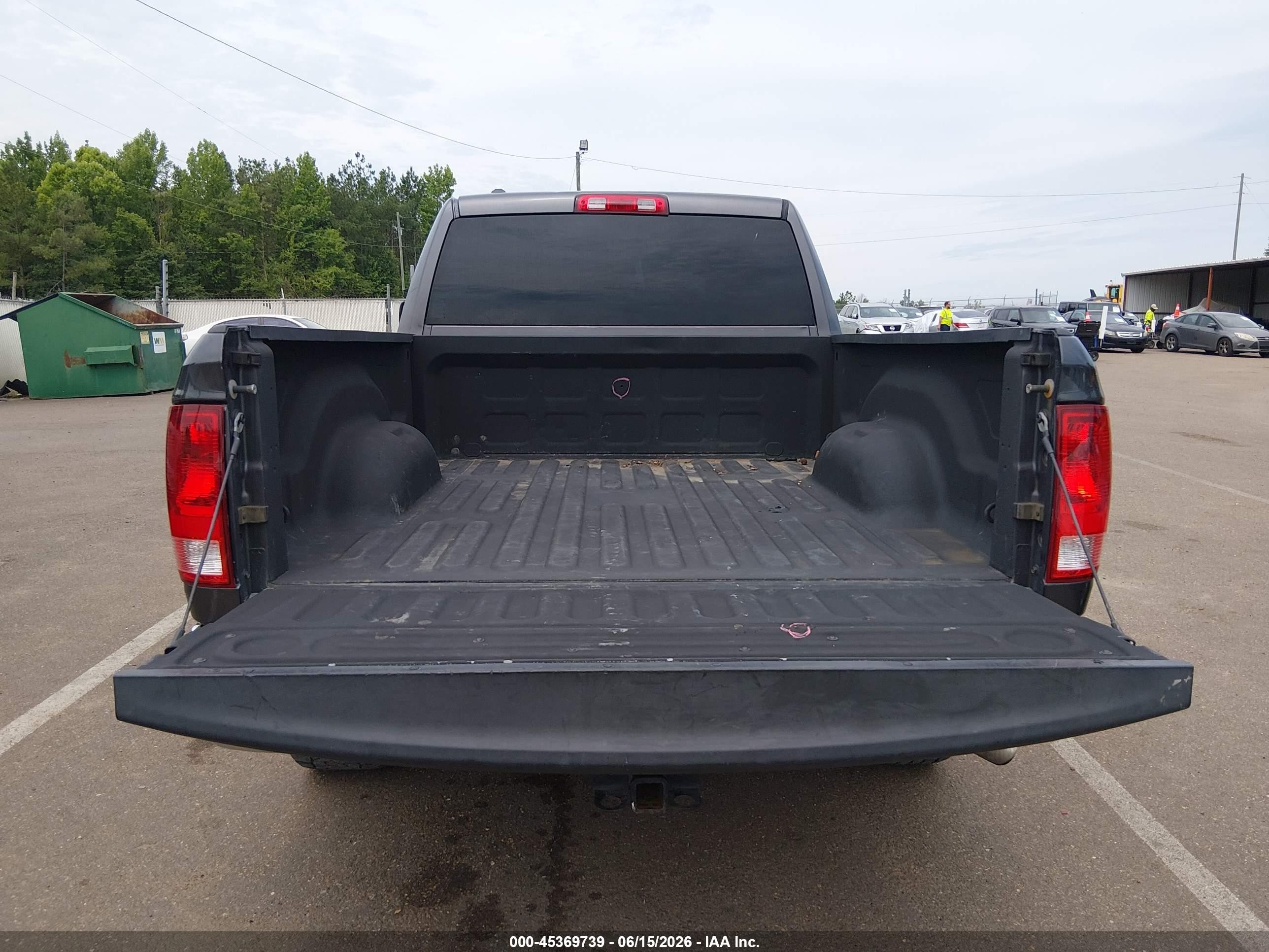 2014 Ram 1500 Tradesman Gray vin: 1C6RR6FT6ES391529