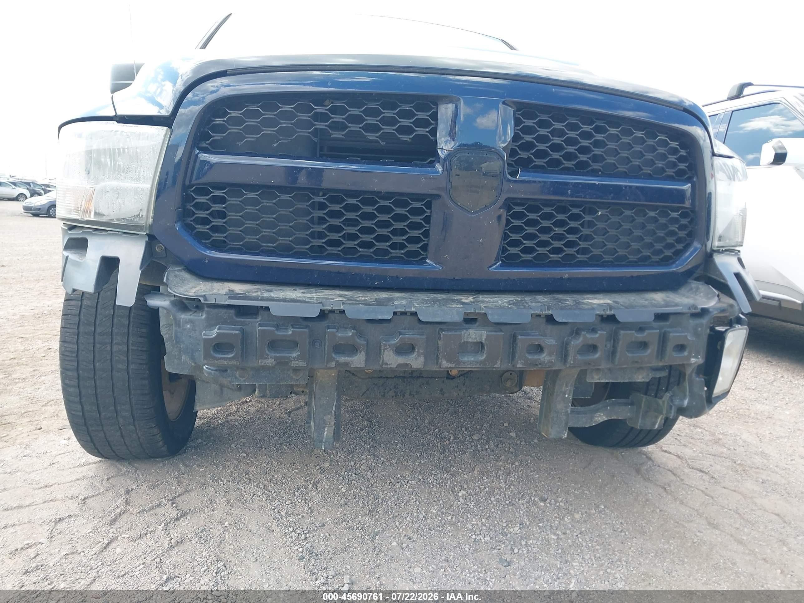 2015 Ram 1500 Express Dark Blue vin: 1C6RR6FT6FS535372