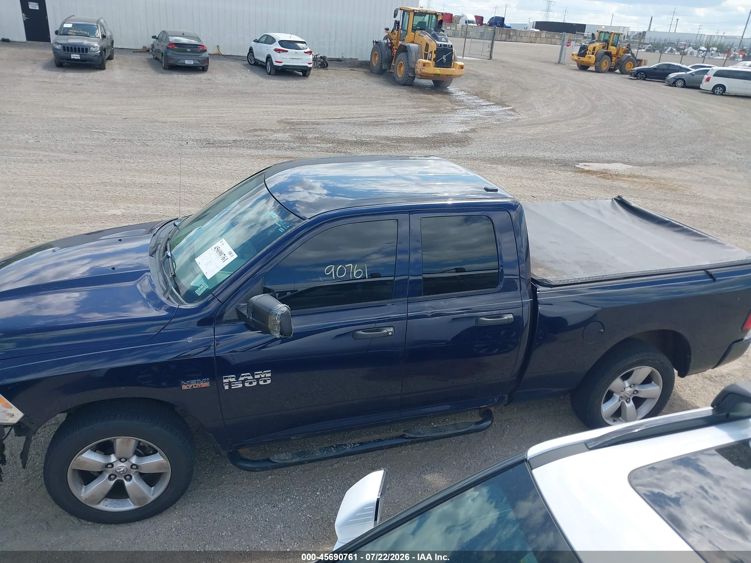 2015 Ram 1500 Express Dark Blue vin: 1C6RR6FT6FS535372