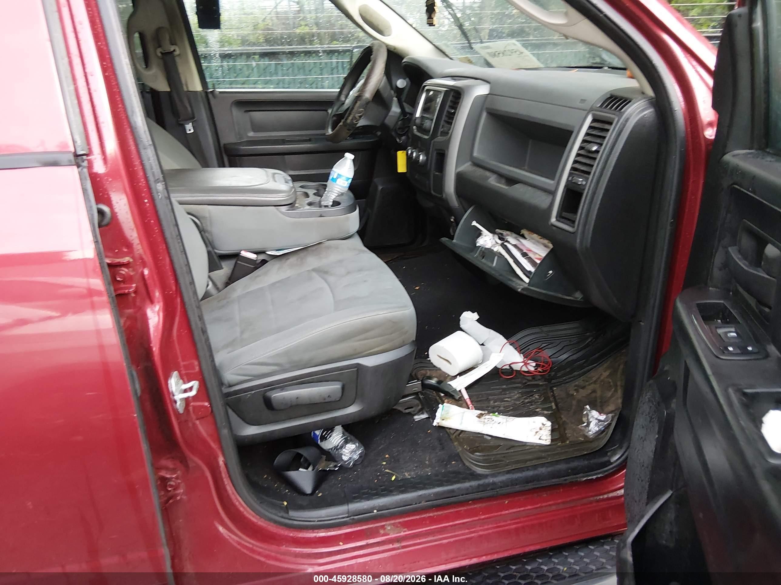 2013 Ram 1500 Express Red vin: 1C6RR6FT7DS544238