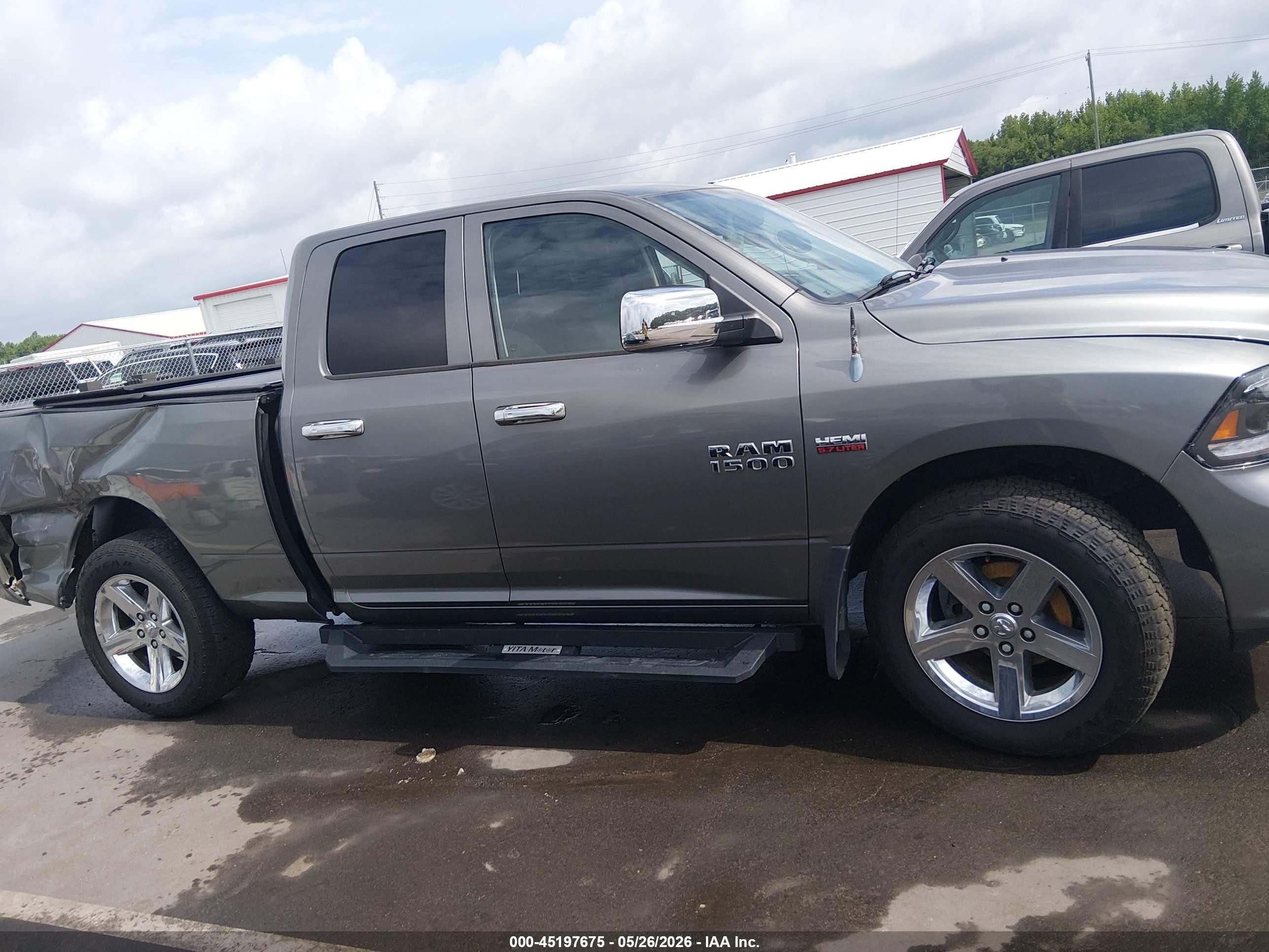2013 Ram 1500 Express Gray vin: 1C6RR6FT7DS604647