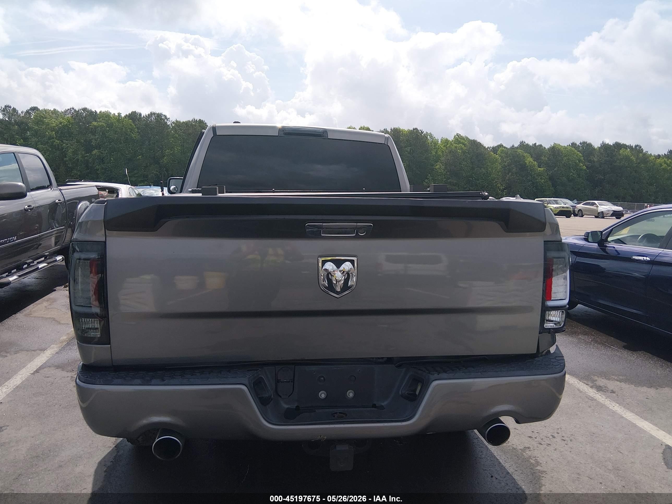 2013 Ram 1500 Express Gray vin: 1C6RR6FT7DS604647