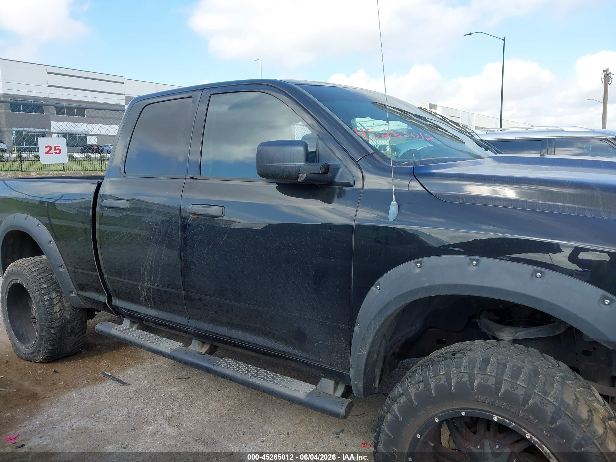 2013 Ram 1500 Express Black vin: 1C6RR6FT7DS716672