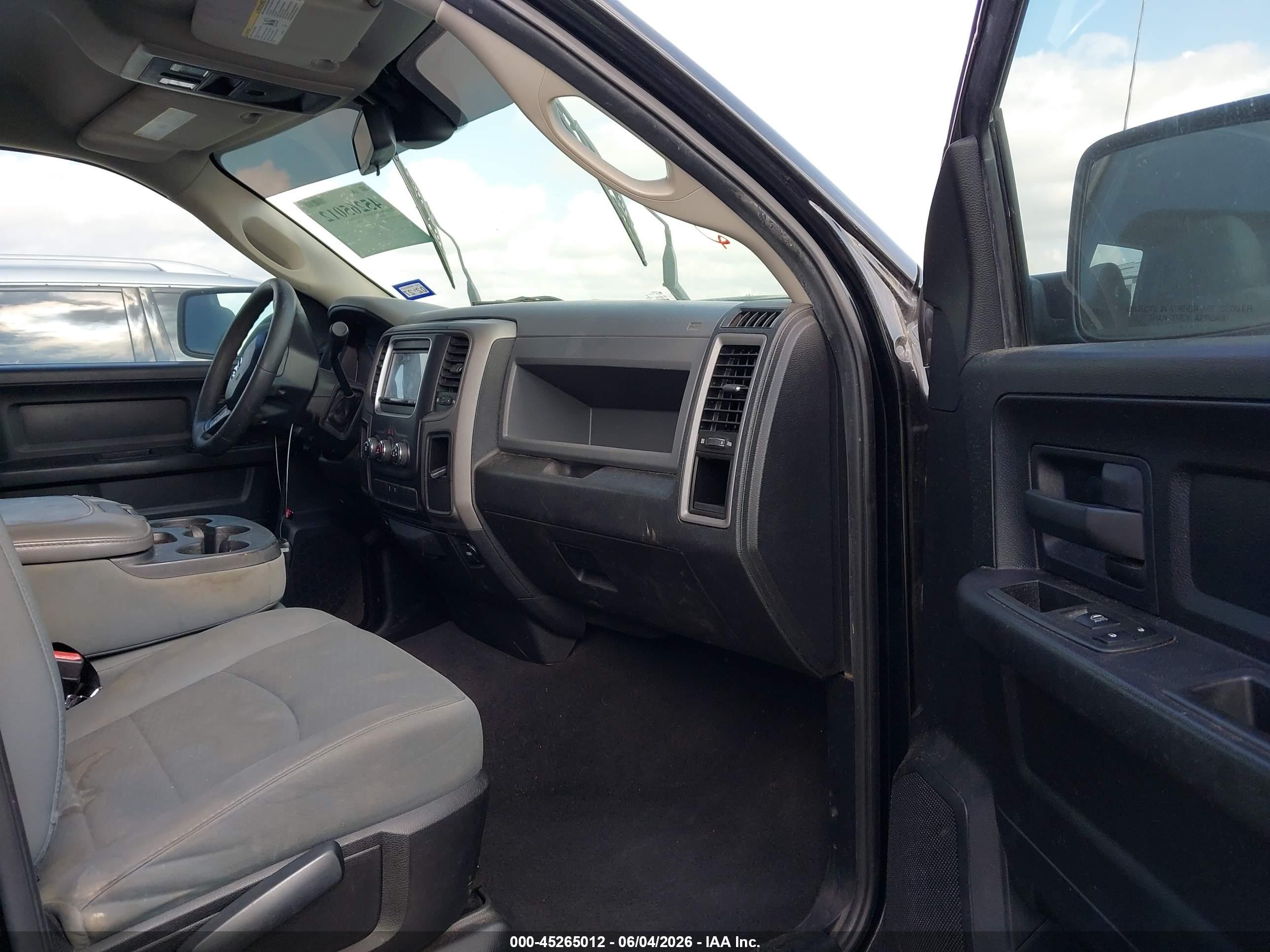 2013 Ram 1500 Express Black vin: 1C6RR6FT7DS716672