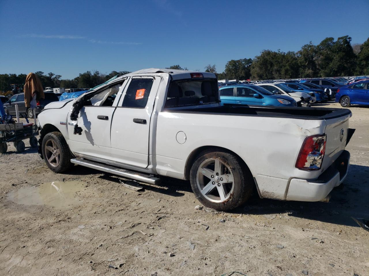 2014 Ram 1500 St White vin: 1C6RR6FT7ES101671