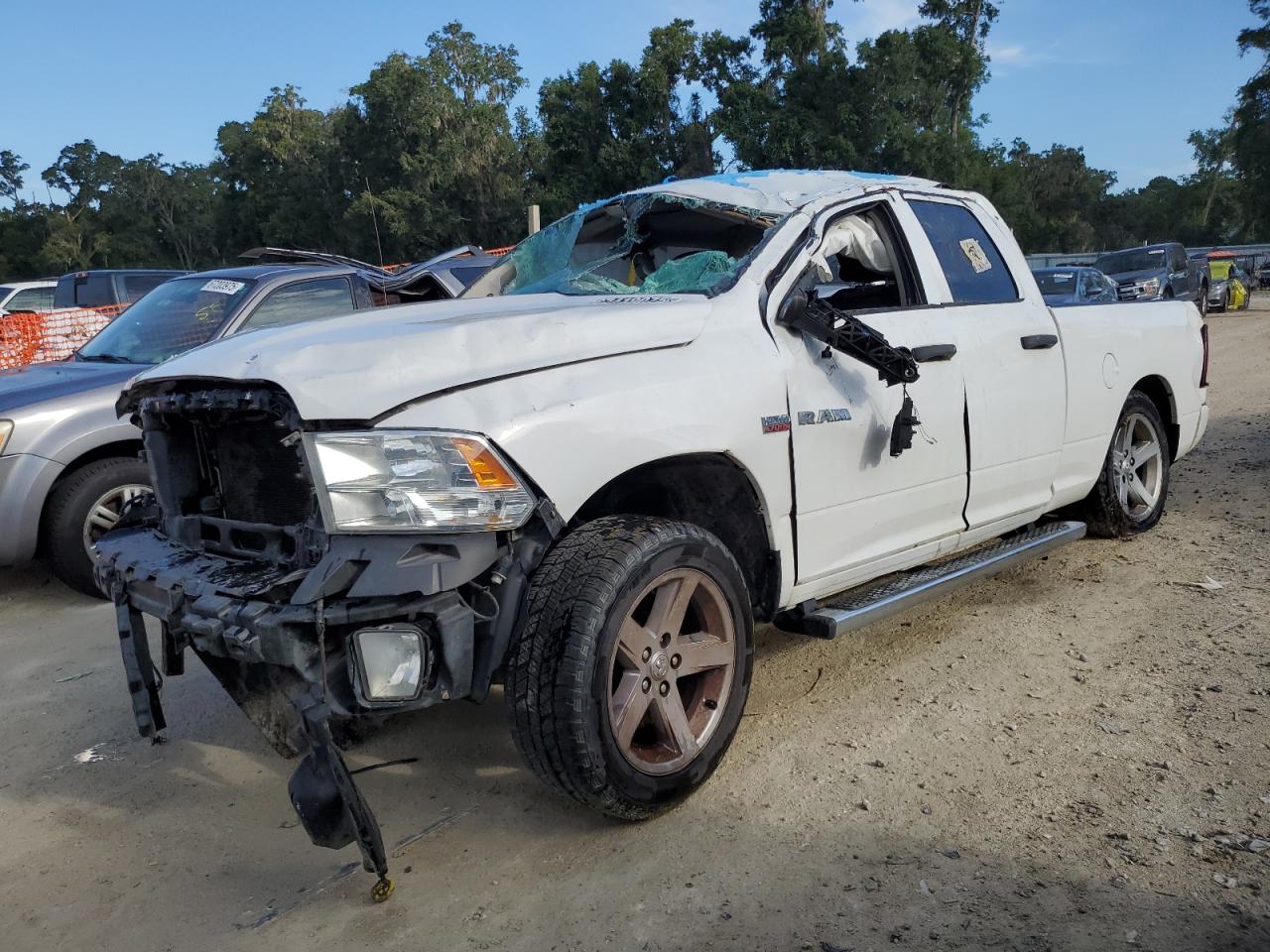 2014 Ram 1500 St White vin: 1C6RR6FT7ES101671 Damage: Left Head Lamp, Loose, Repair Required