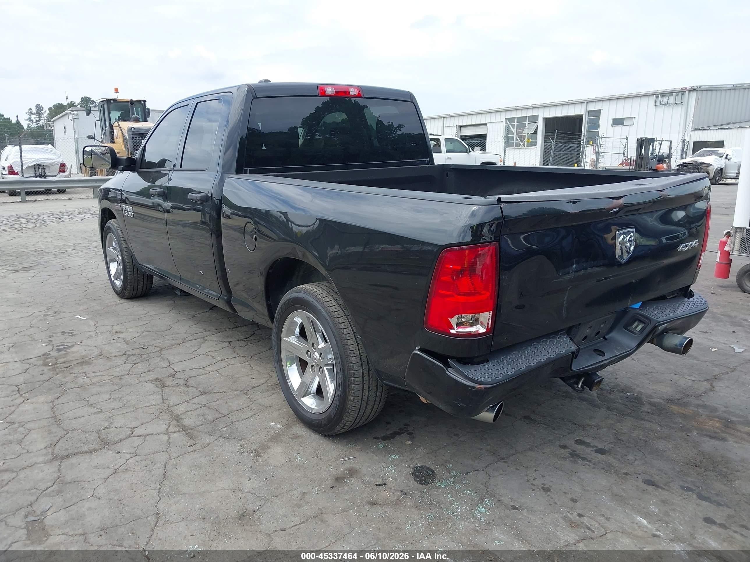 2014 Ram 1500 Express Black vin: 1C6RR6FT7ES112539