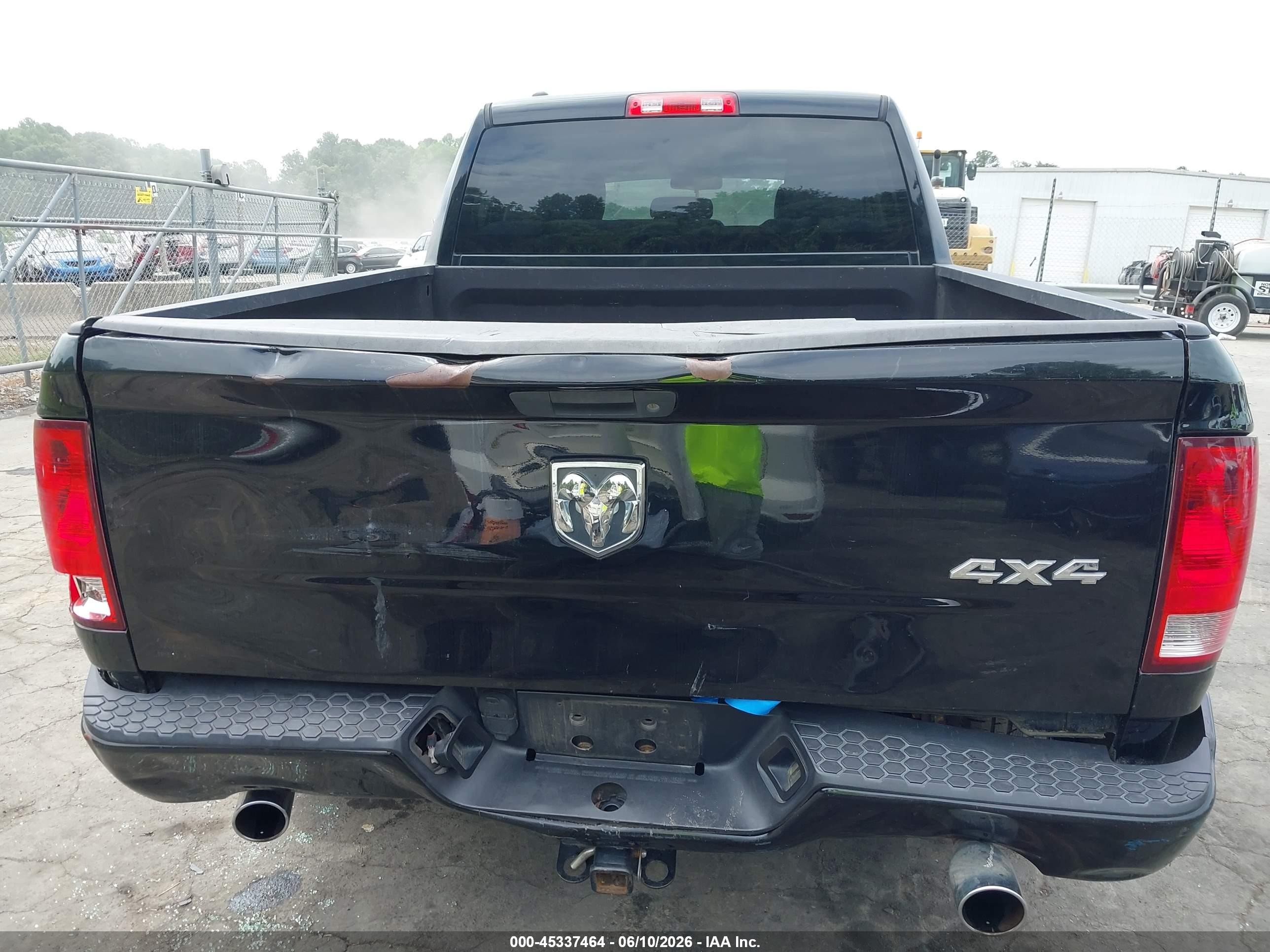 2014 Ram 1500 Express Black vin: 1C6RR6FT7ES112539